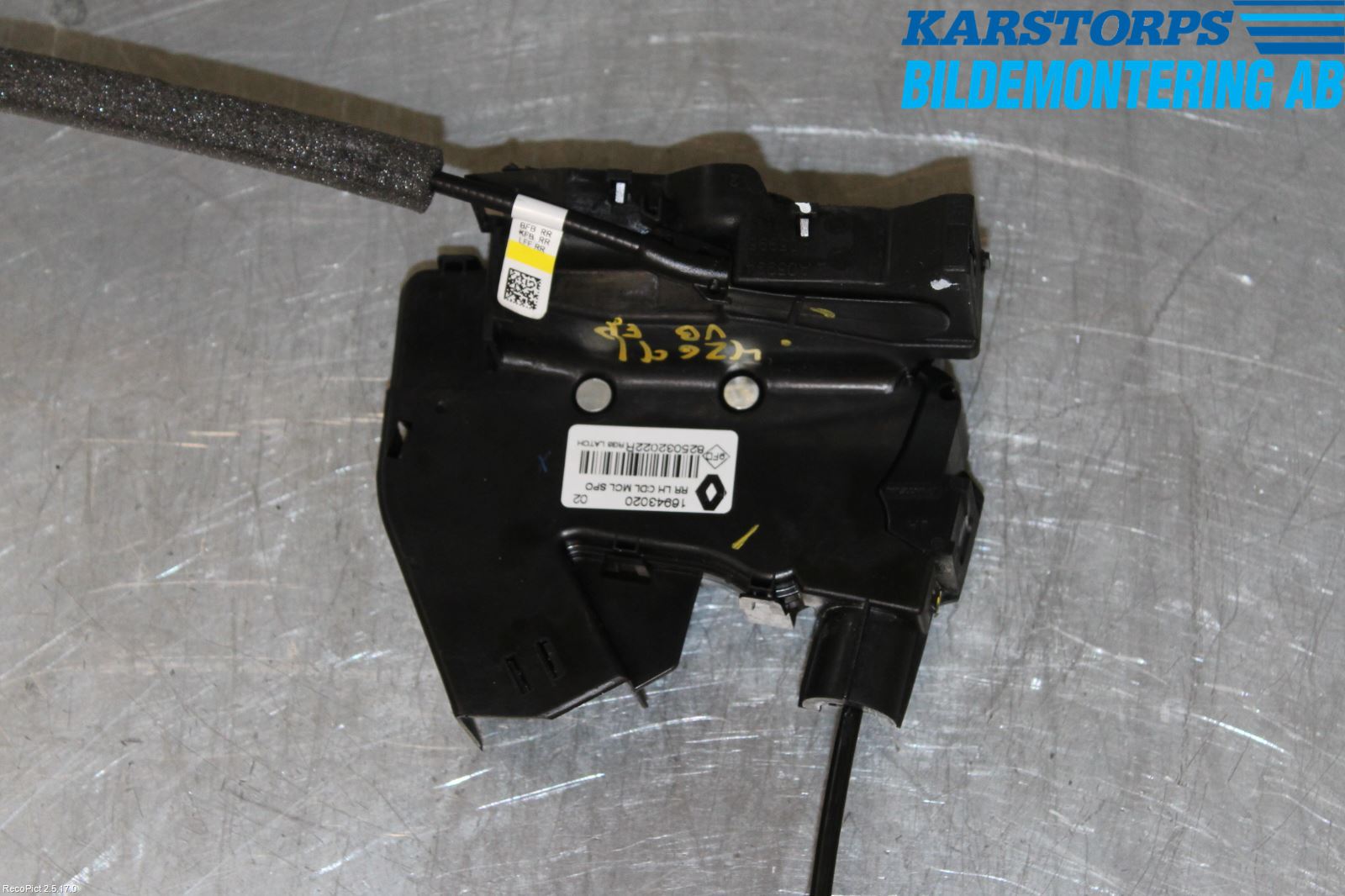 Renault MEGANE IV 16-23 Dørlås - Låsekasse