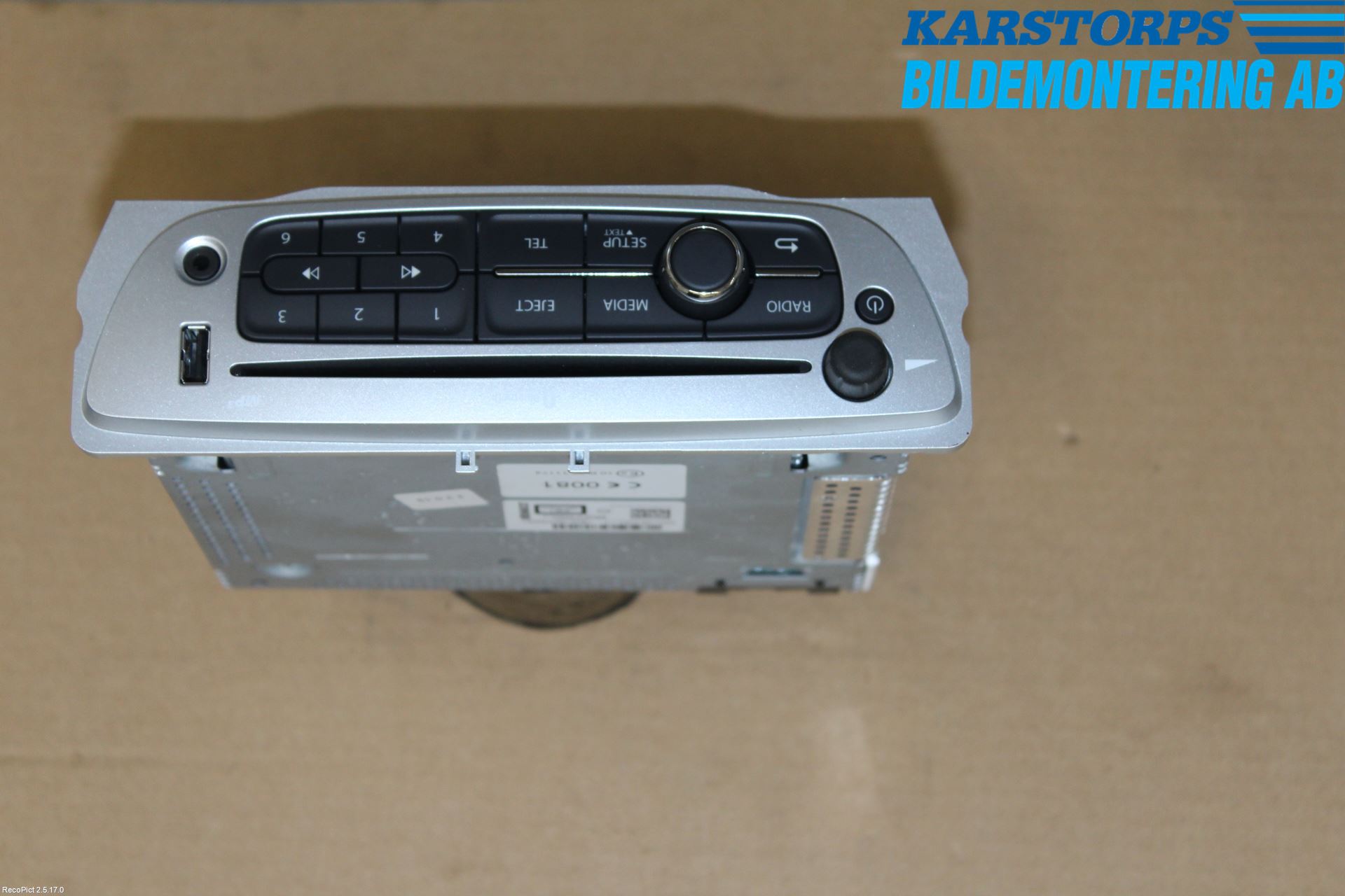 Renault MEGANE III 09-15 Stereo Radio Med Cd