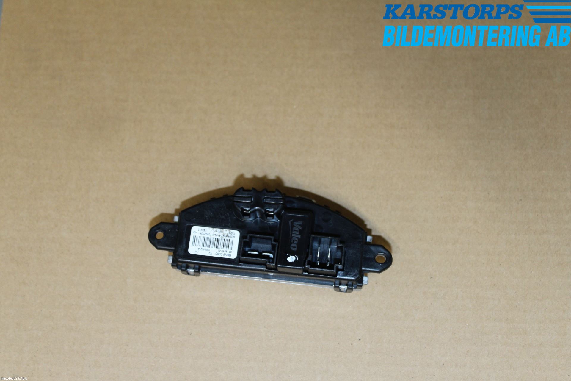 BMW 3 F30/F31/F80 12-19 Varmeapparat Viftemotstand