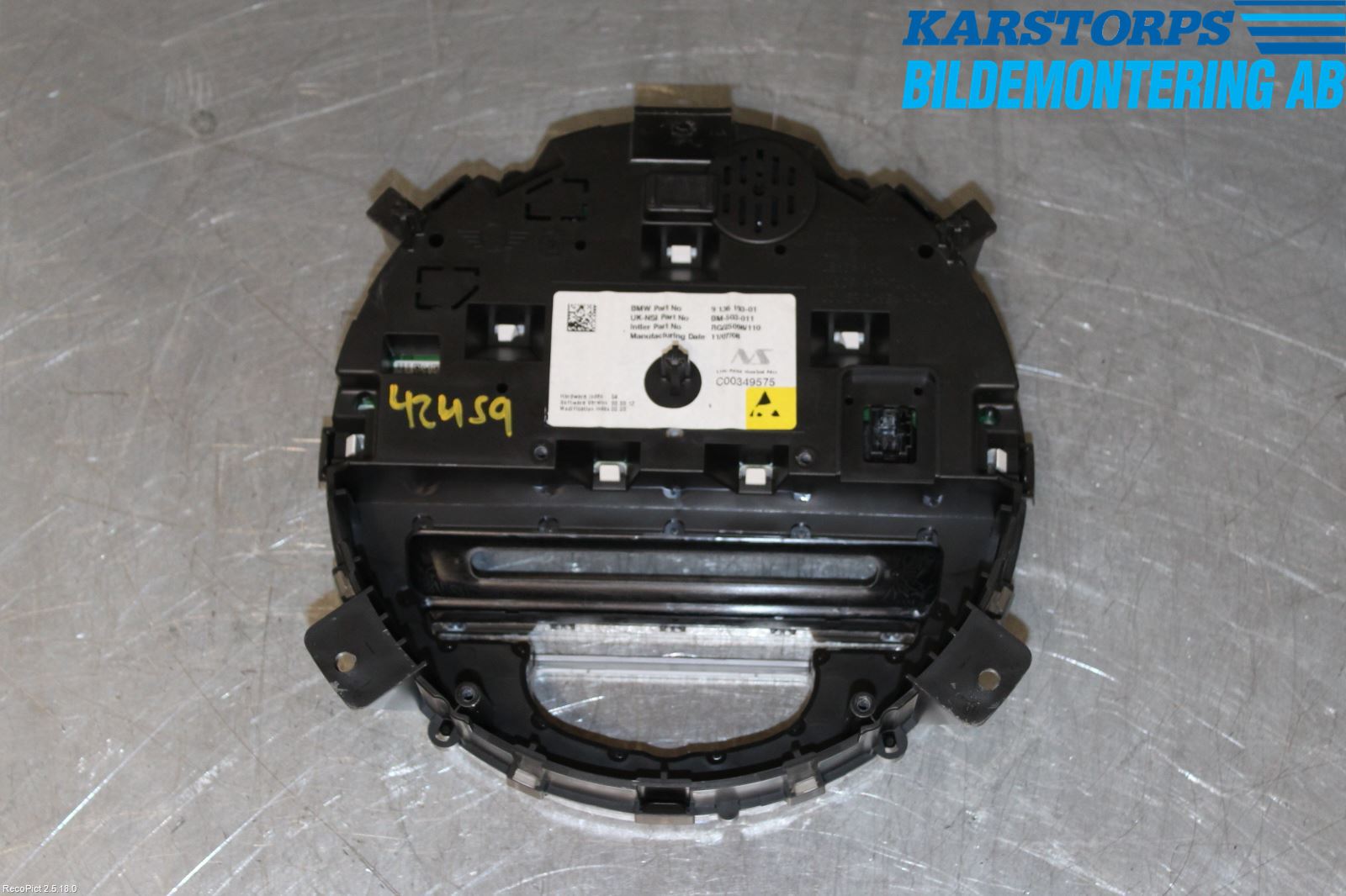 Mini CLUBMAN R55 06-14 Instr Speedometer