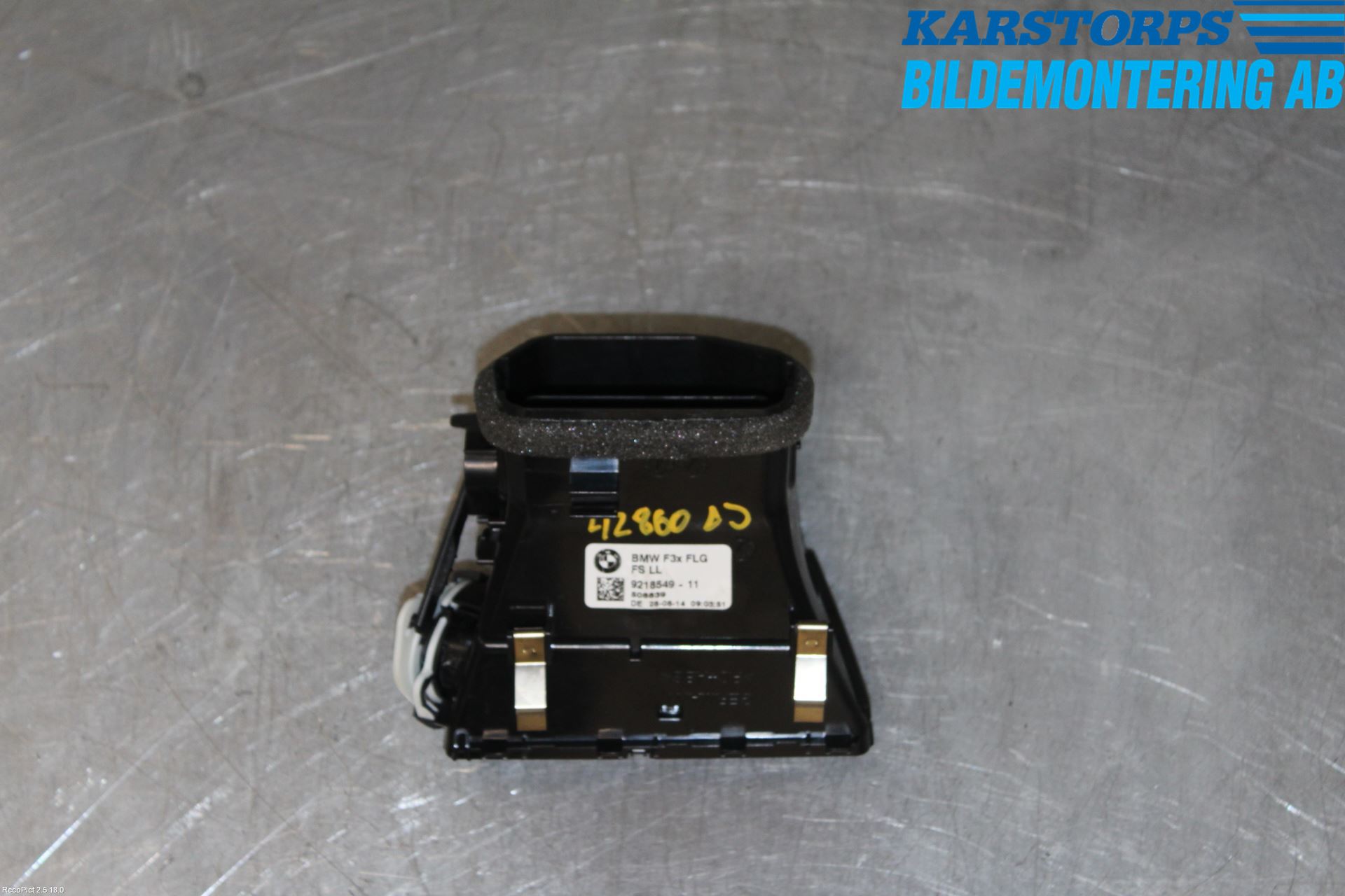 BMW 3 GT F34 13-19 Dashbord Kanal - Dyse