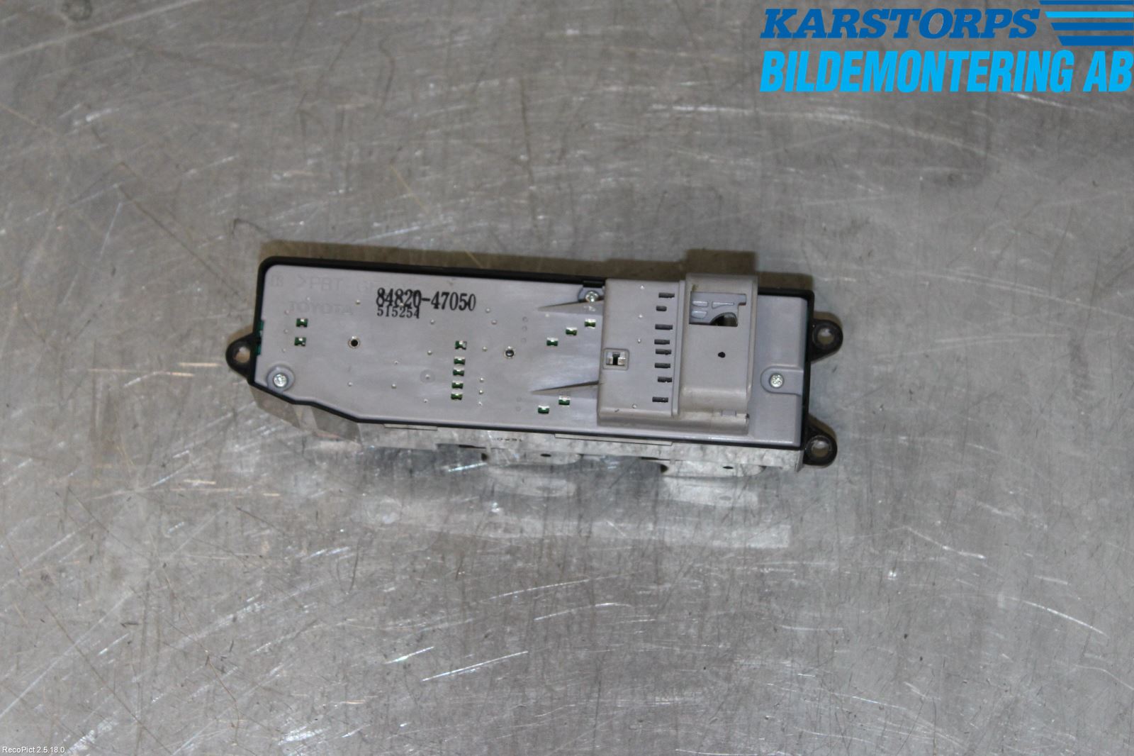 Toyota PRIUS NWH20 04-08 Bryter Vindusheis