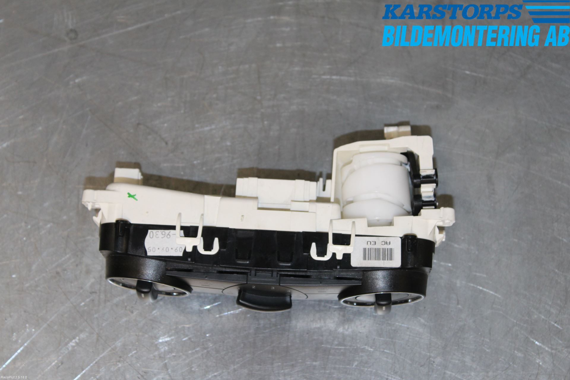 Mercedes-Benz MB A-KLASS (W169) 04-12 Varmeapparat Panel(Regulering)