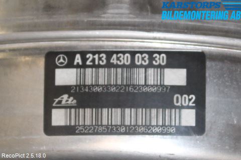 Mercedes-Benz MB E-KLASS (W213) 16-23 Bremseservo