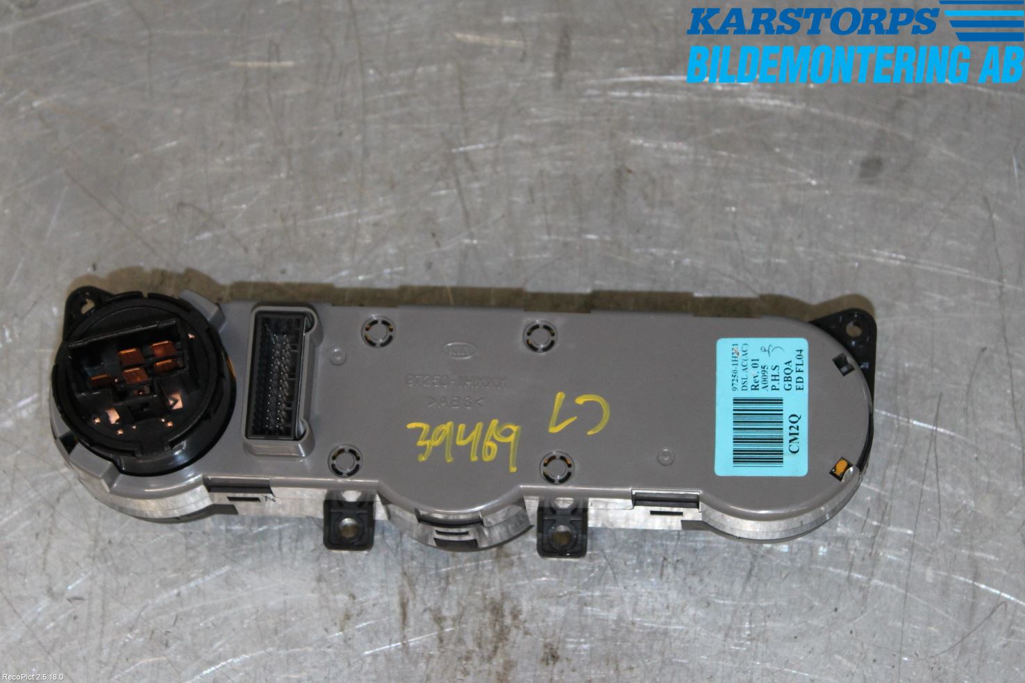 Kia CEED 06-12 Varmeapparat Panel(Regulering)