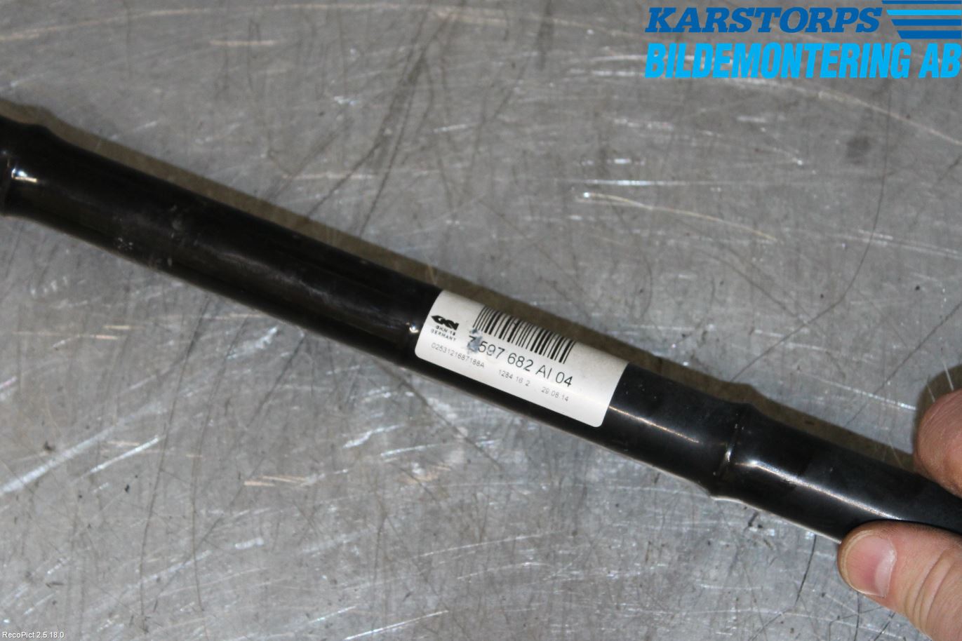 BMW 3 GT F34 13-19 Drivaksel Bak Kompl Høyre