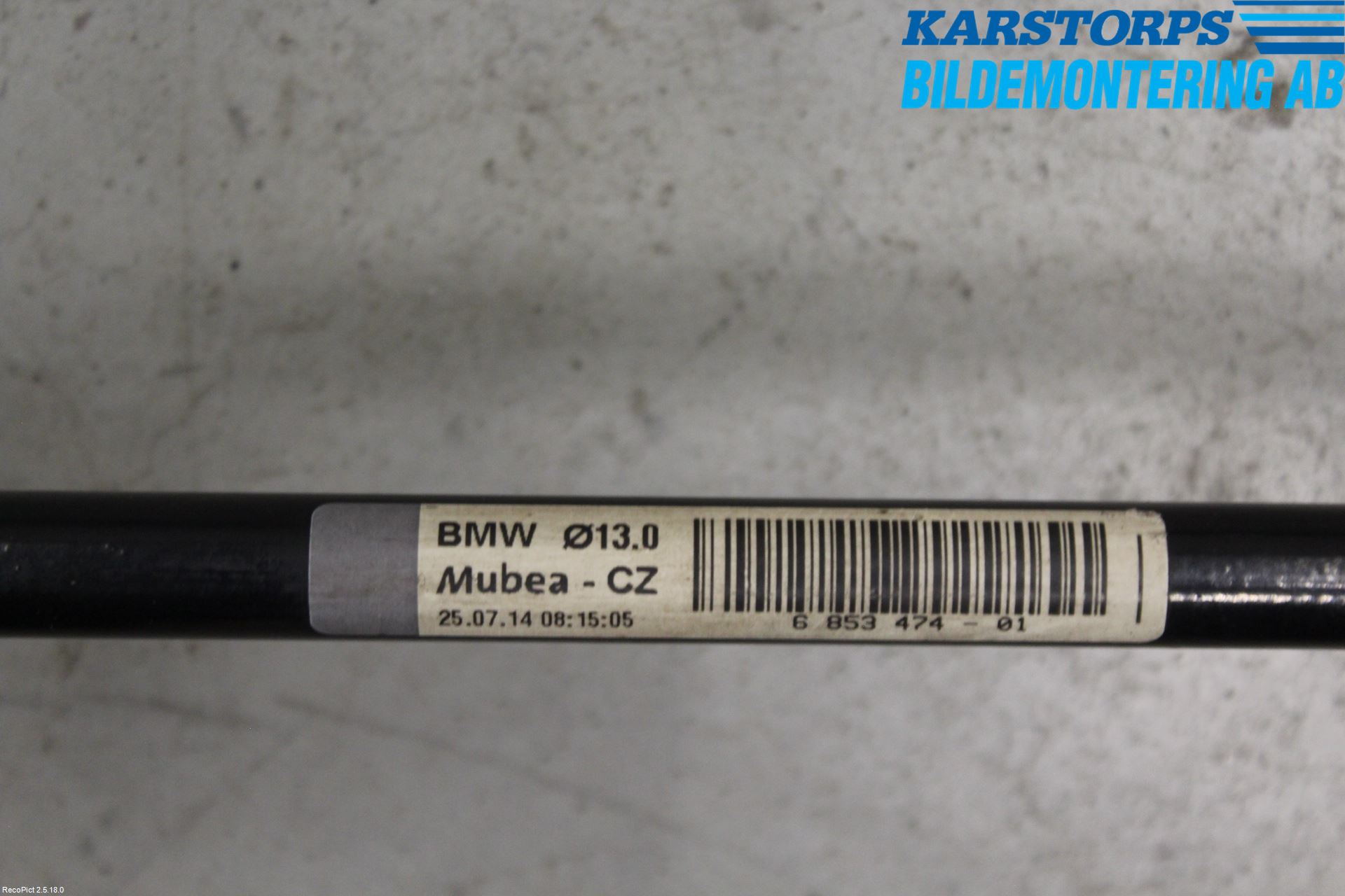BMW 3 GT F34 13-19 Stablisatorstag Bak
