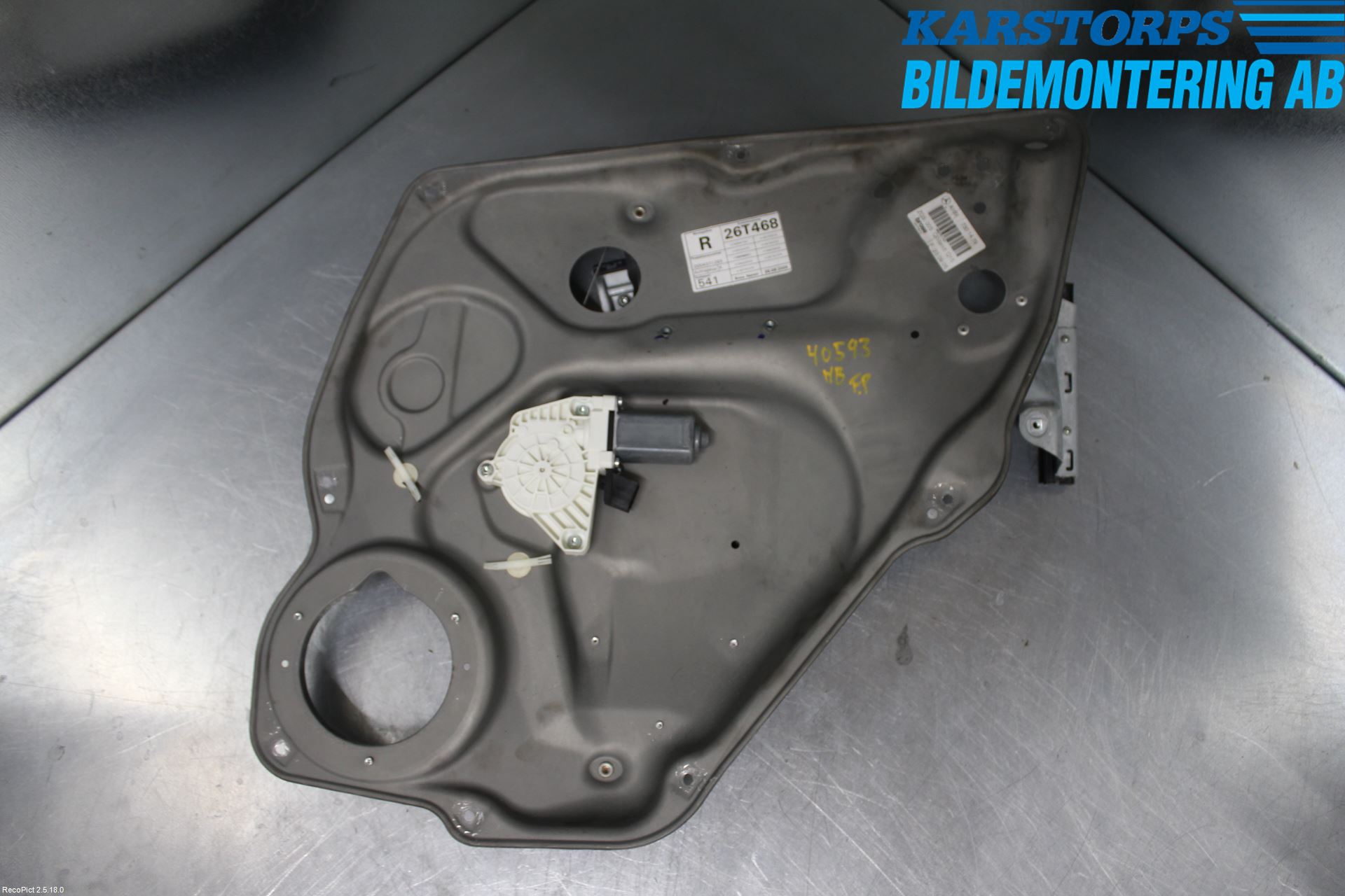 Mercedes-Benz MB A-KLASS (W169) 04-12 Vindusheis El Komp