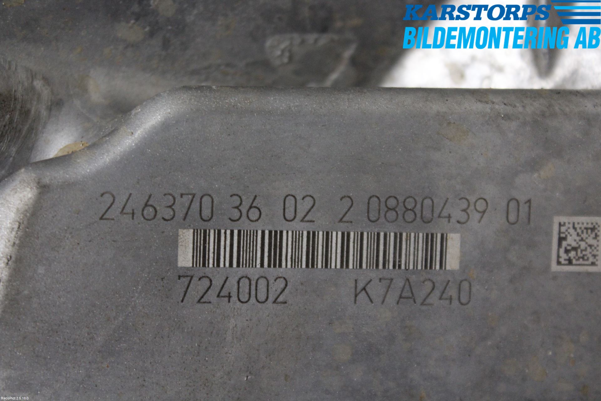 Mercedes-Benz MB CLA-KLASS (C117/X117) 13-19 Gearkasse  Tronic (Tip)