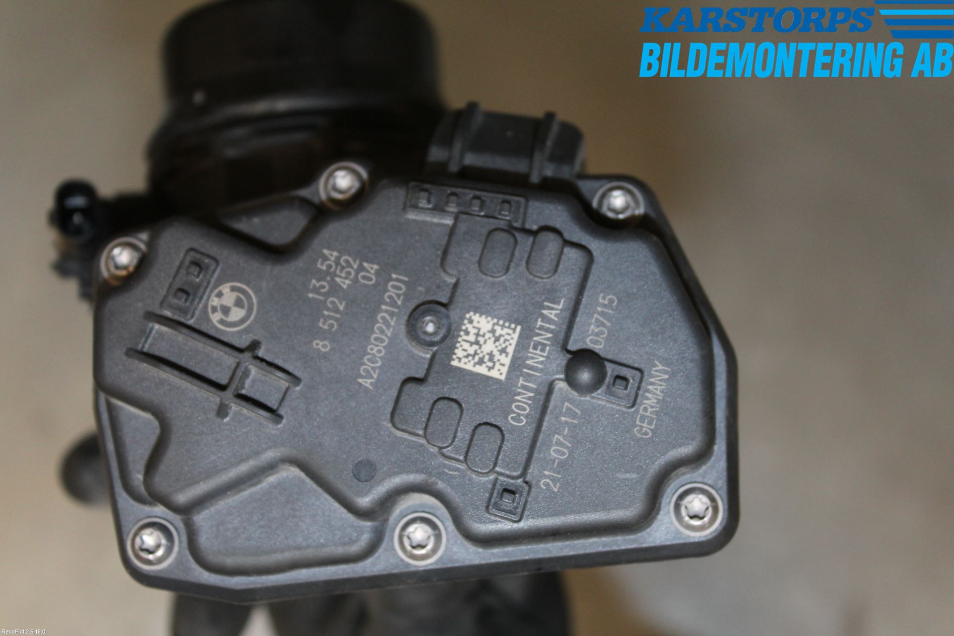 BMW 3 F30/F31/F80 12-19 Inns Spjeldhus