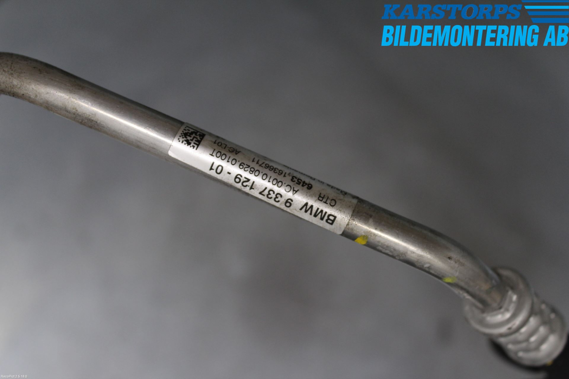 BMW 3 F30/F31/F80 12-19 Varme Ac Slange - Rør