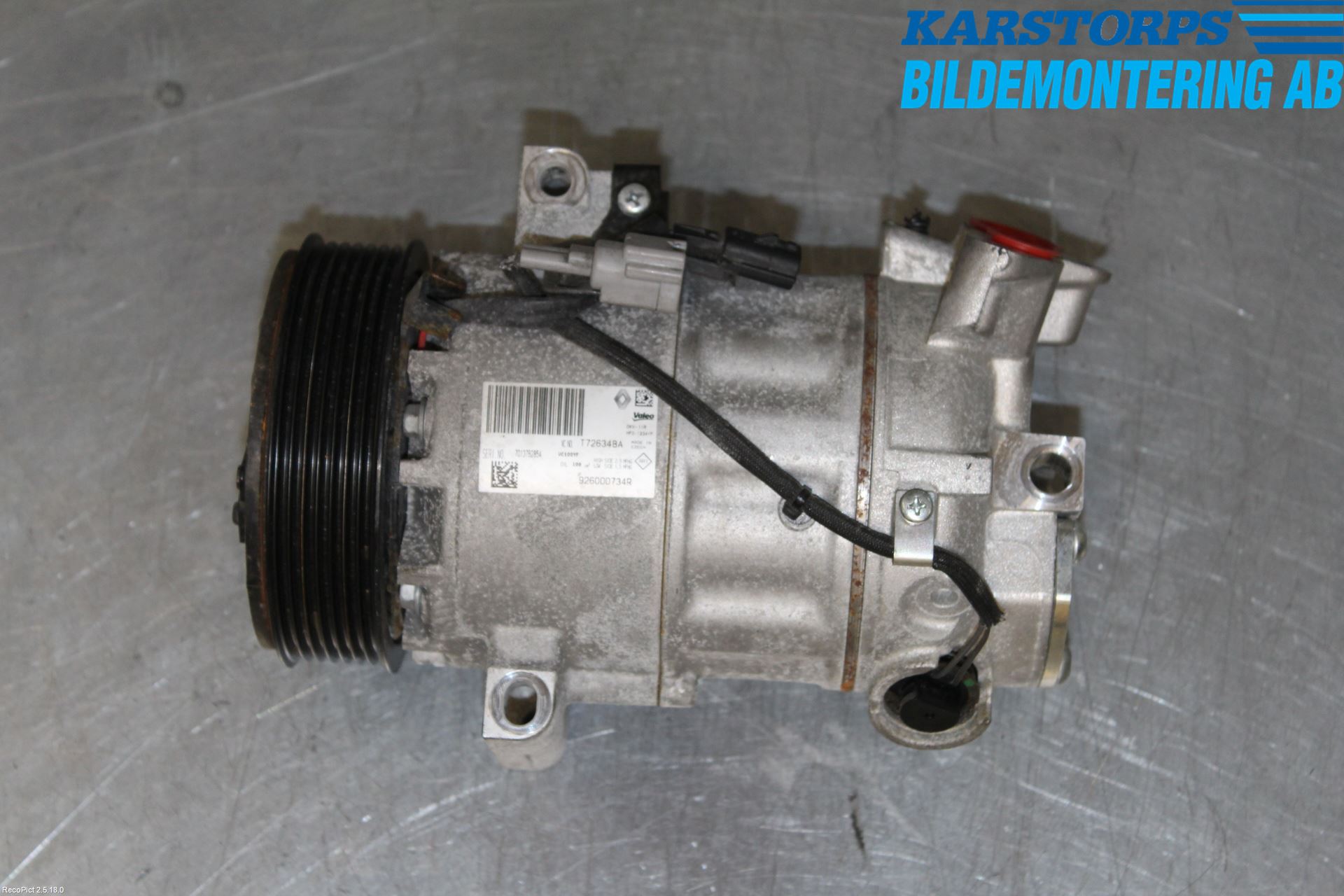 Renault CLIO IV 16-19 Varme Ac Kompressor