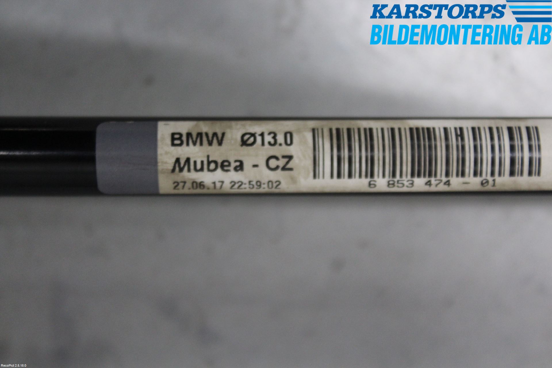 BMW 3 F30/F31/F80 12-19 Stablisatorstag Bak