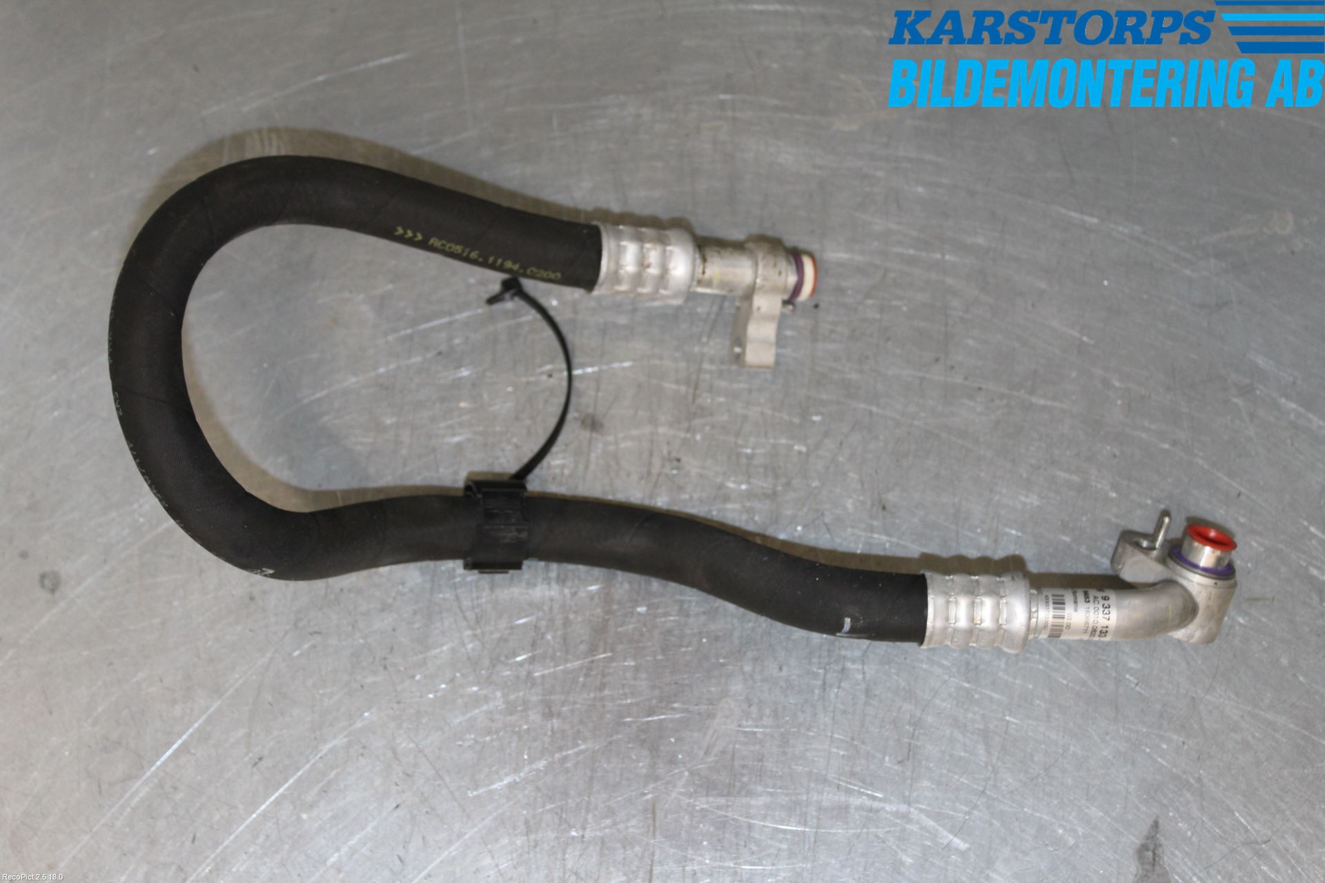 BMW 3 F30/F31/F80 12-19 Varme Ac Slange - Rør