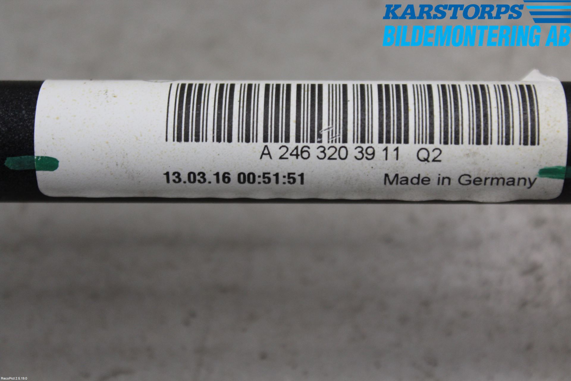 Mercedes-Benz MB CLA-KLASS (C117/X117) 13-19 Stablisatorstag Bak
