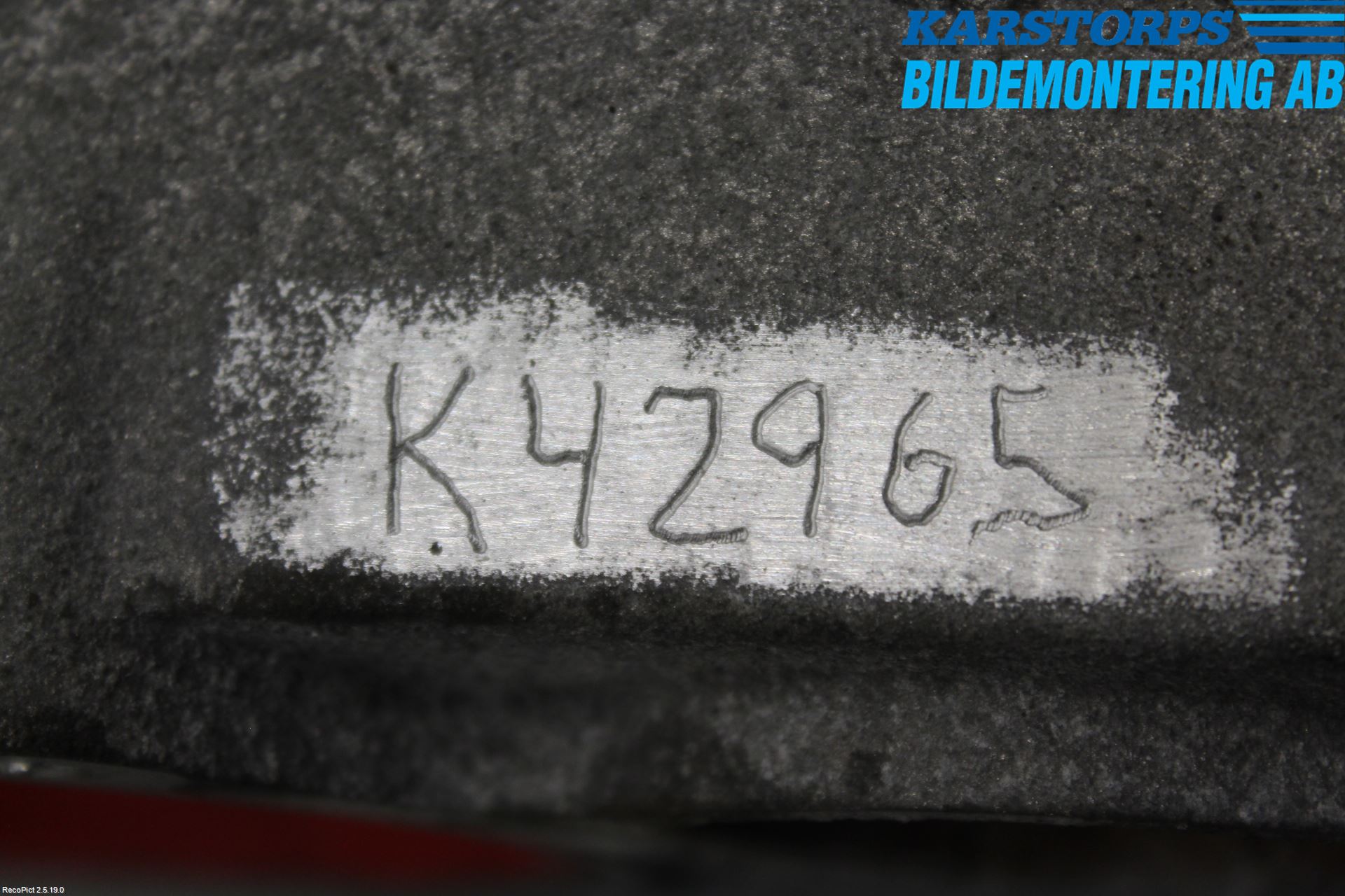 Volvo XC70 05-07 Bakaksel Kardang Bak -Diff