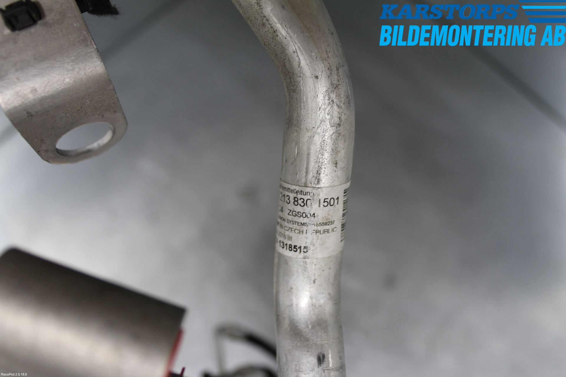 Mercedes-Benz MB GLC-KLASS (X253/C253) 15-22 Varme Ac Slange - Rør