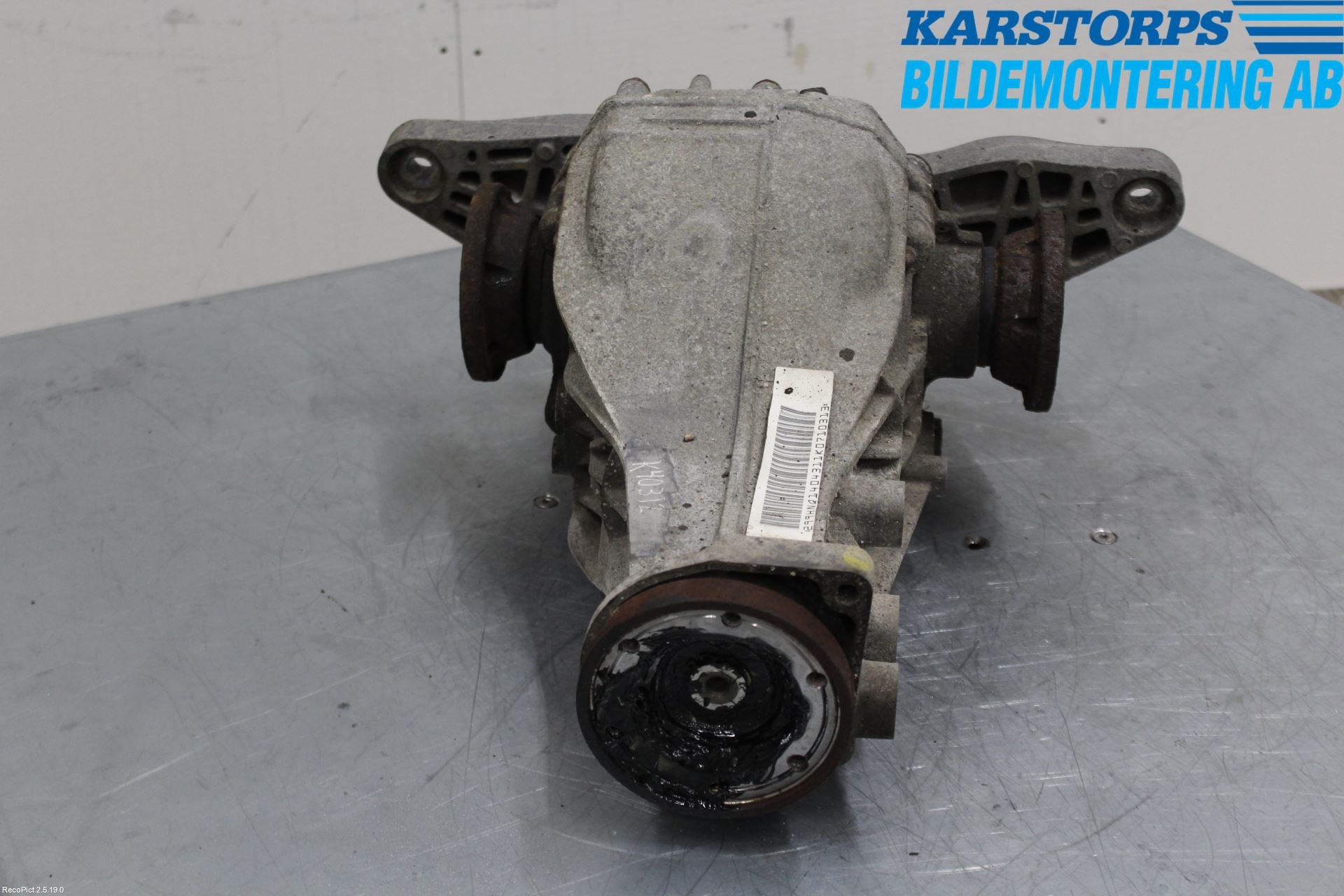 Audi A4/S4 05-07 Bakaksel Kardang Bak -Diff