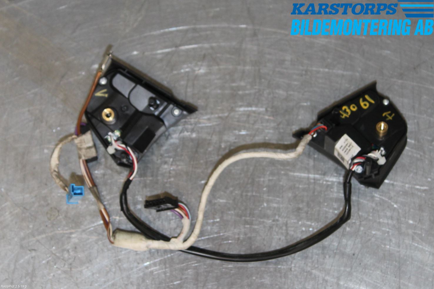 BMW 5 F10/F11/F18 09-17 Bryter Ratt Radio-Stereo
