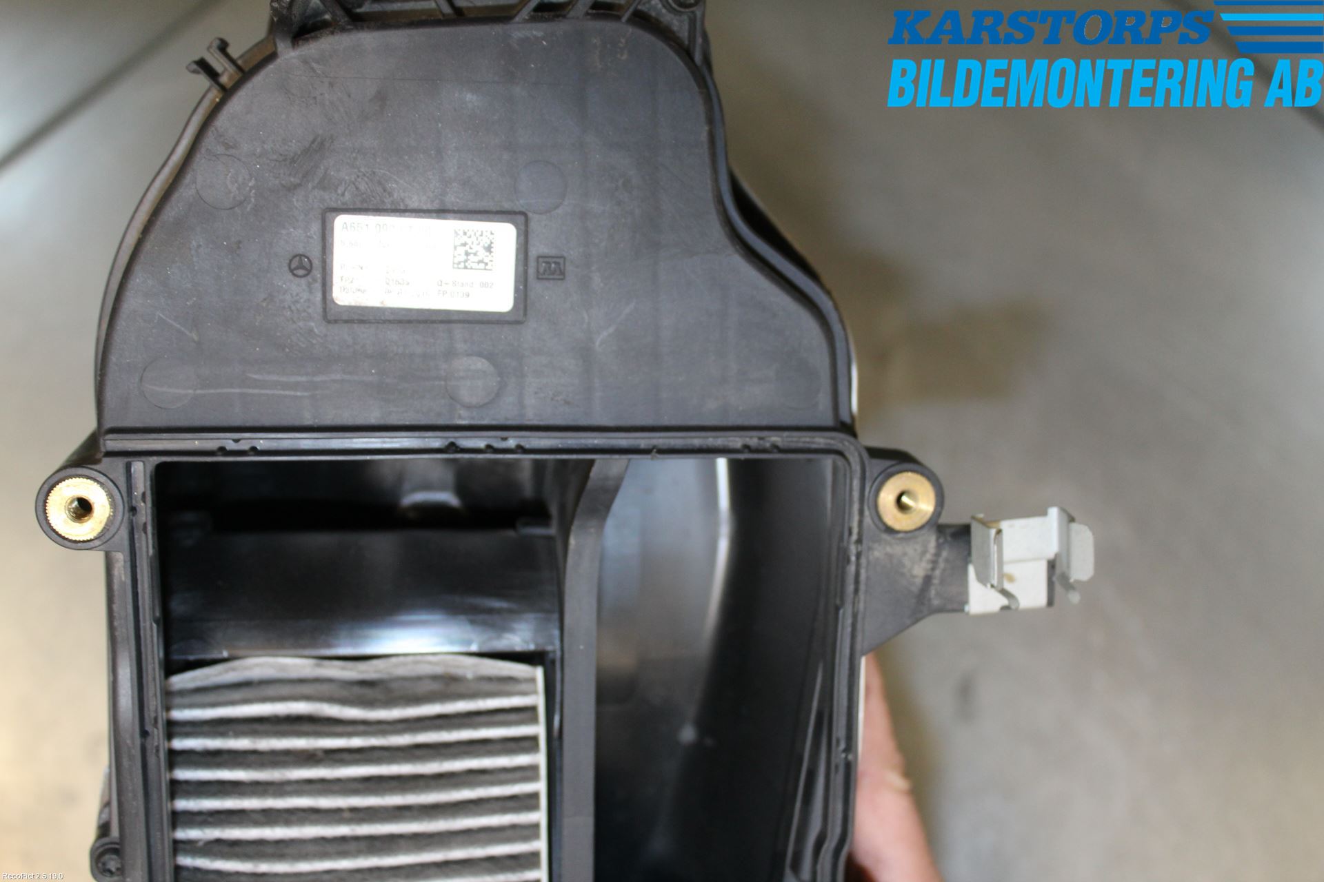 Mercedes-Benz MB GLC-KLASS (X253/C253) 15-22 Luftfilter Boks
