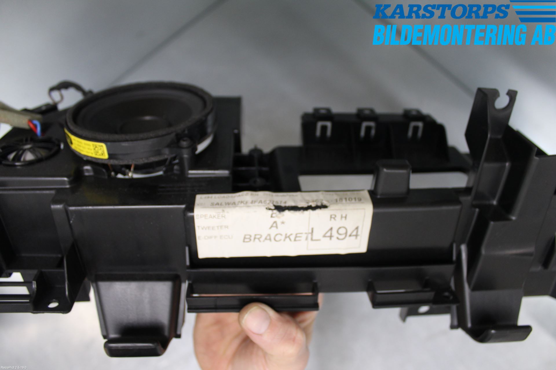 Landrover RANGE ROVER SPORT (L494) 14-22 Innr Høyttaler