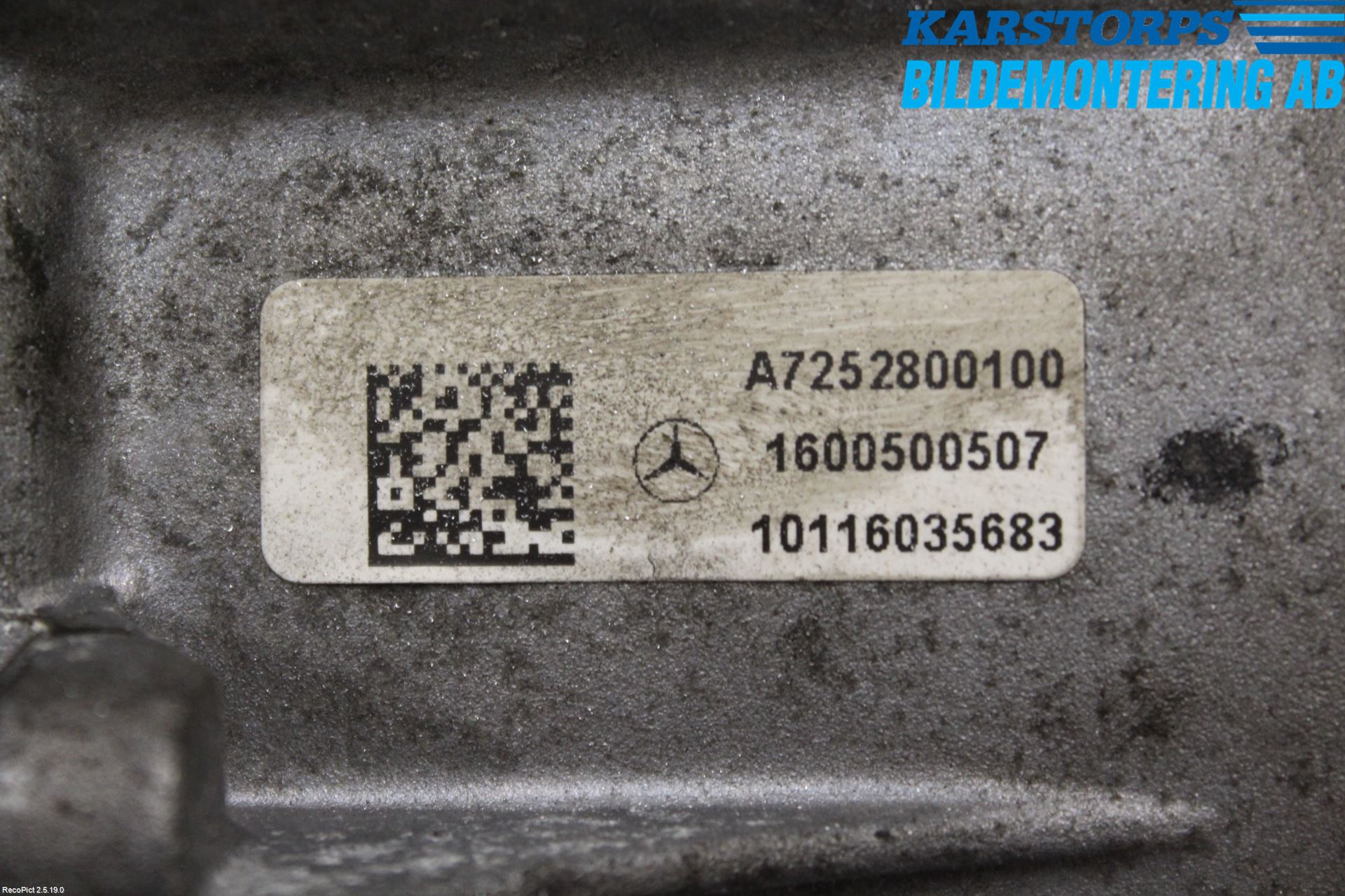 Mercedes-Benz MB GLC-KLASS (X253/C253) 15-22 Gearkasse Fordelingskasse