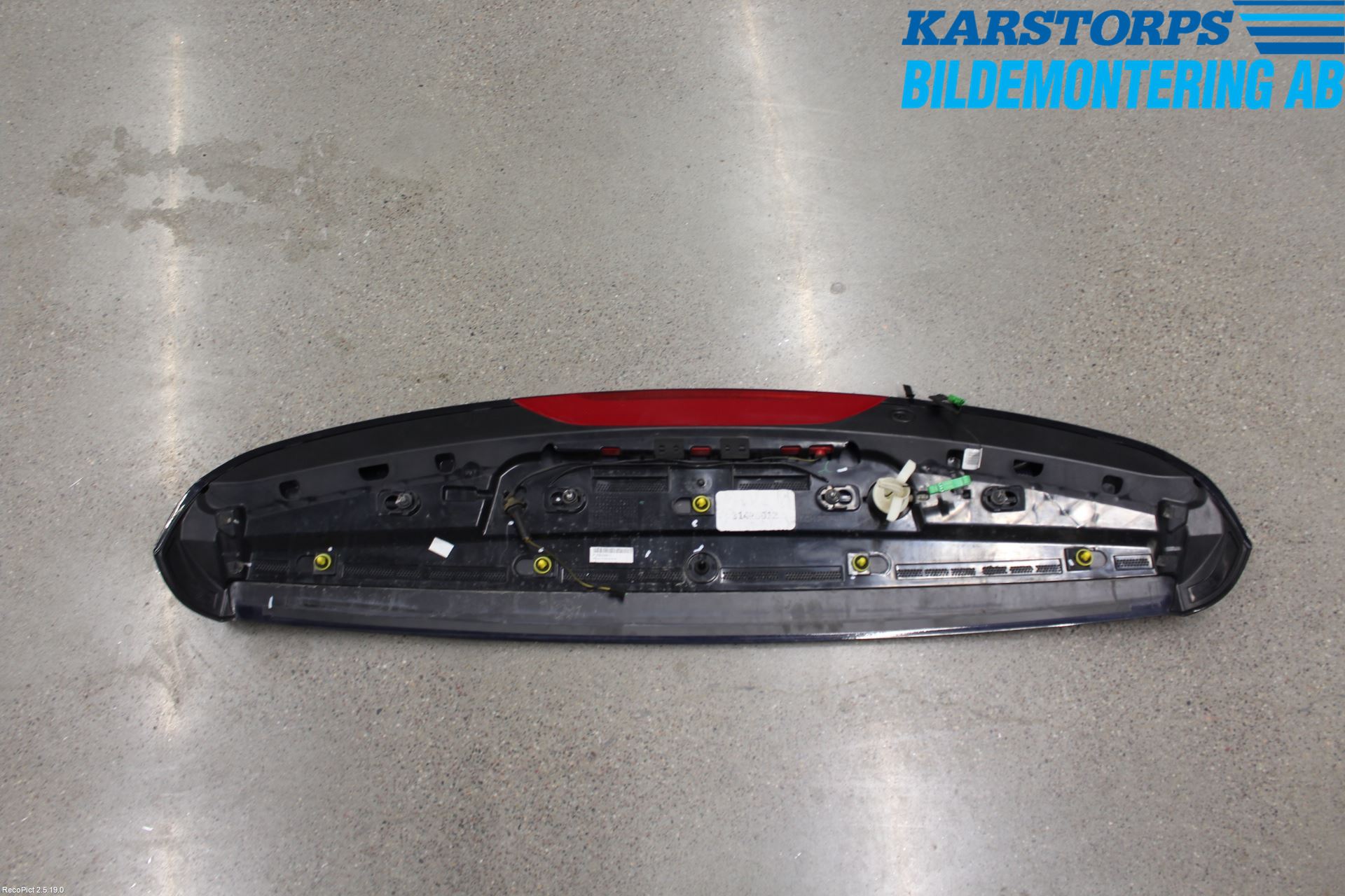 Volvo V60 14-18 Spoiler Bakluke