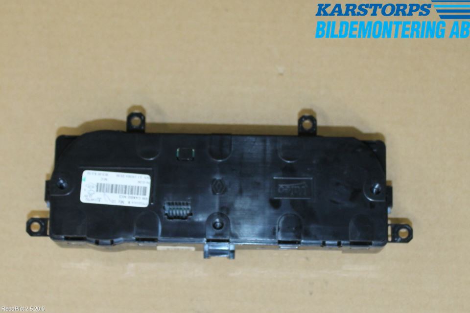 Renault CLIO IV 12-16 Varmeapparat Panel(Regulering)