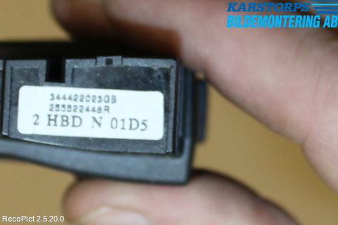 Renault CLIO IV 12-16 Bryter Ratt Radio-Stereo