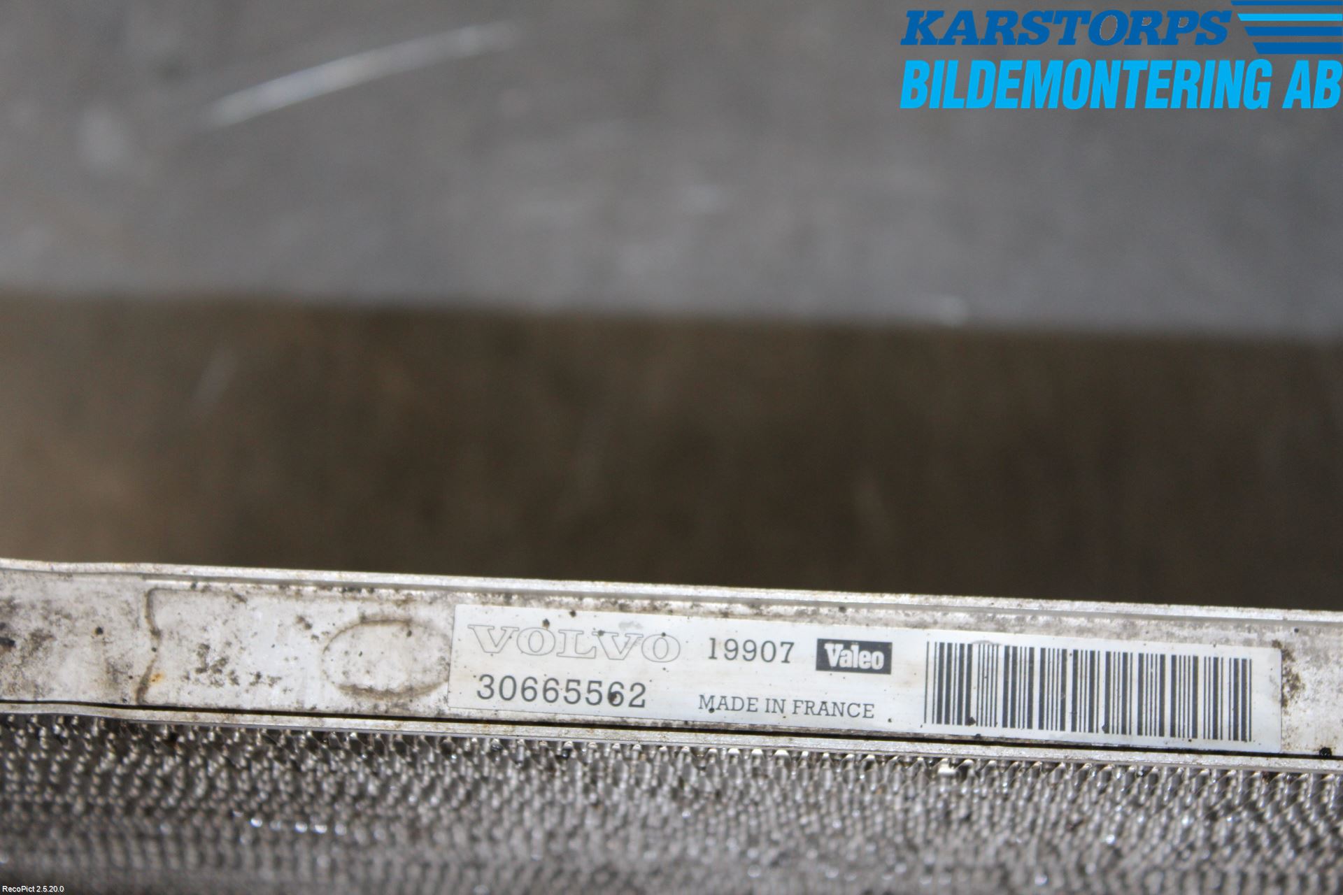 Volvo XC90 03-06 Varme Ac Kondenser-Kjøler