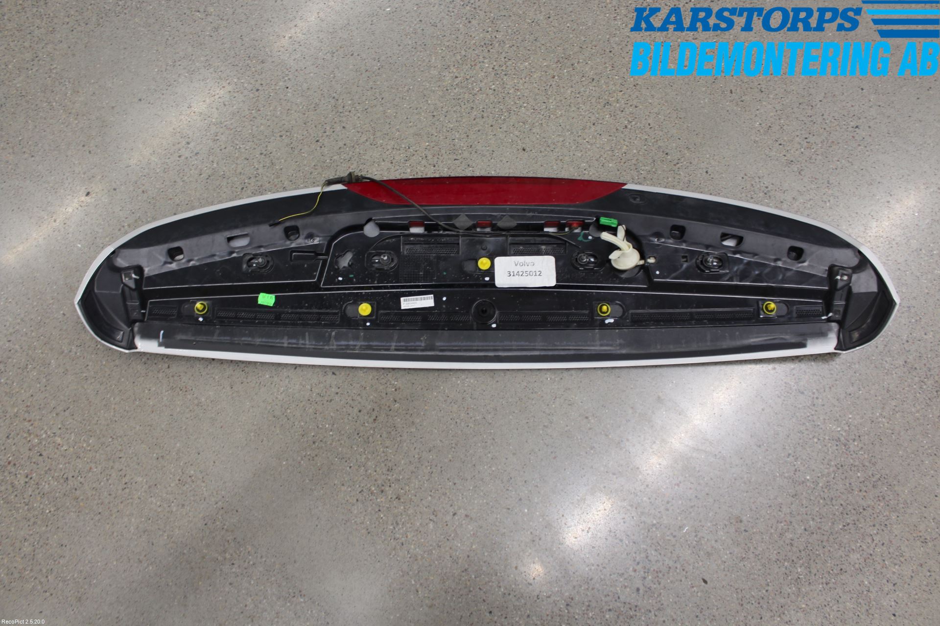Volvo V60 14-18 Spoiler Bakluke