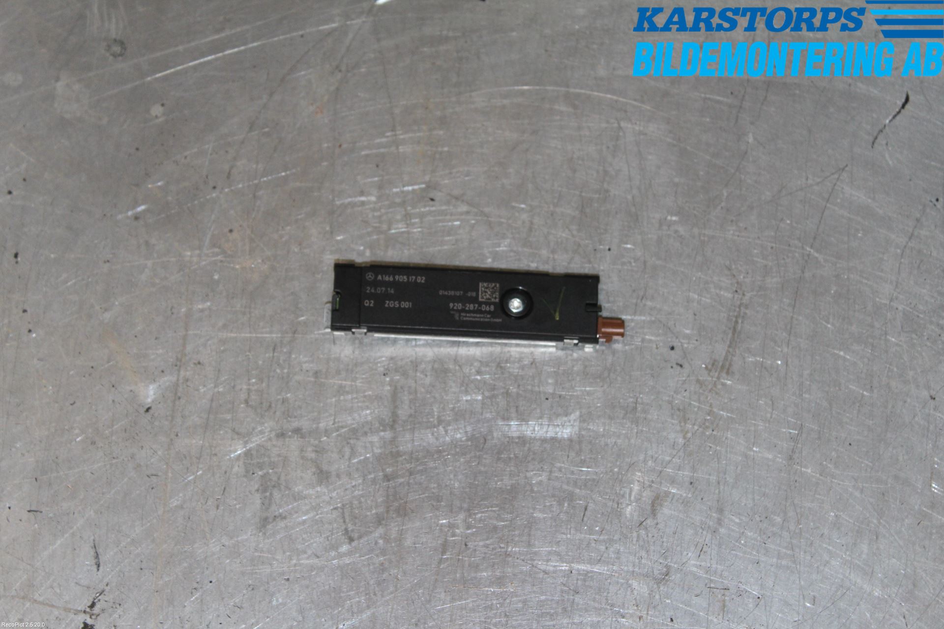 Mercedes-Benz MB GLA-KLASS (X156) 13-20 Stereo Antenneforsterker