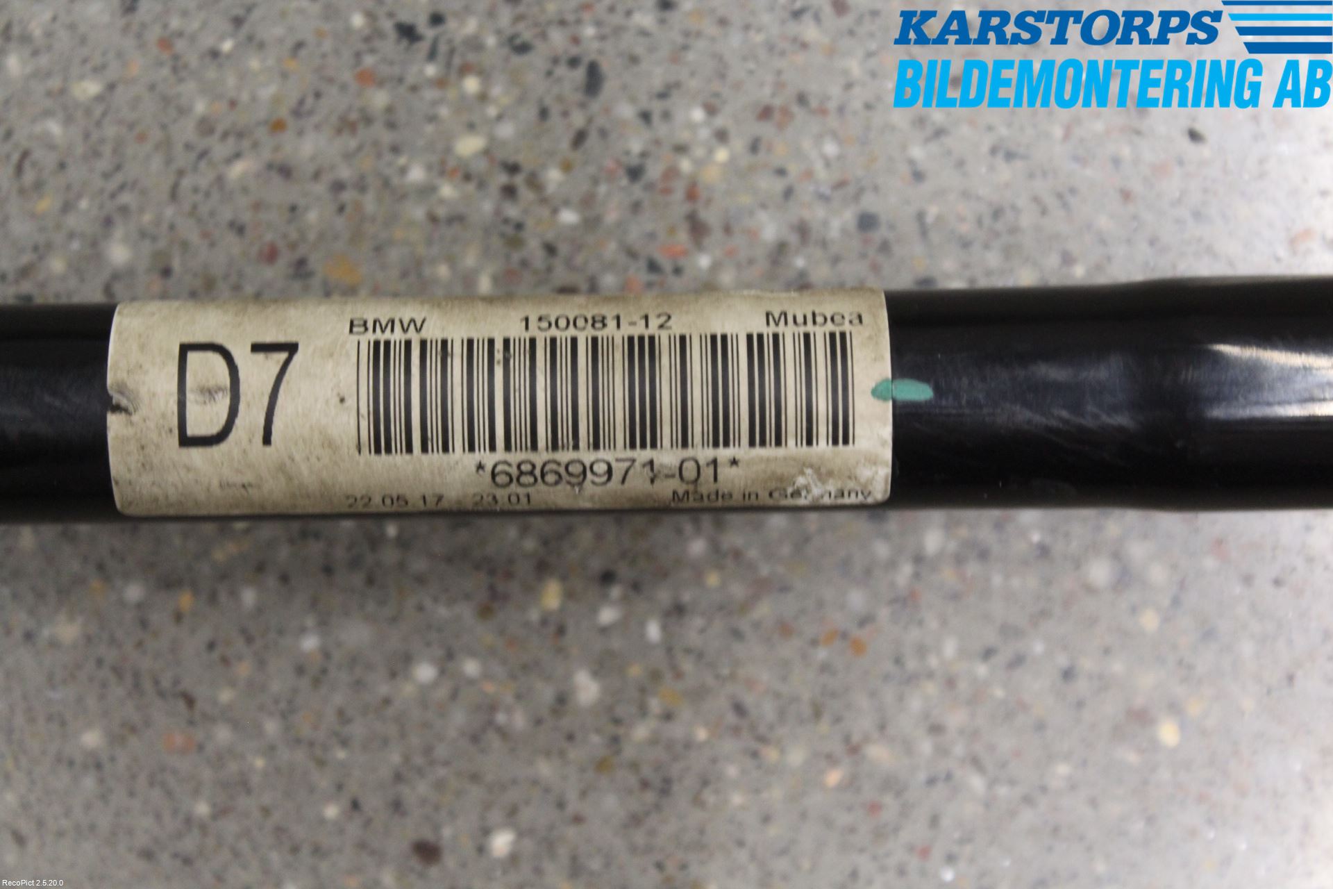 BMW 3 F30/F31/F80 12-19 Stablisatorstag Foran