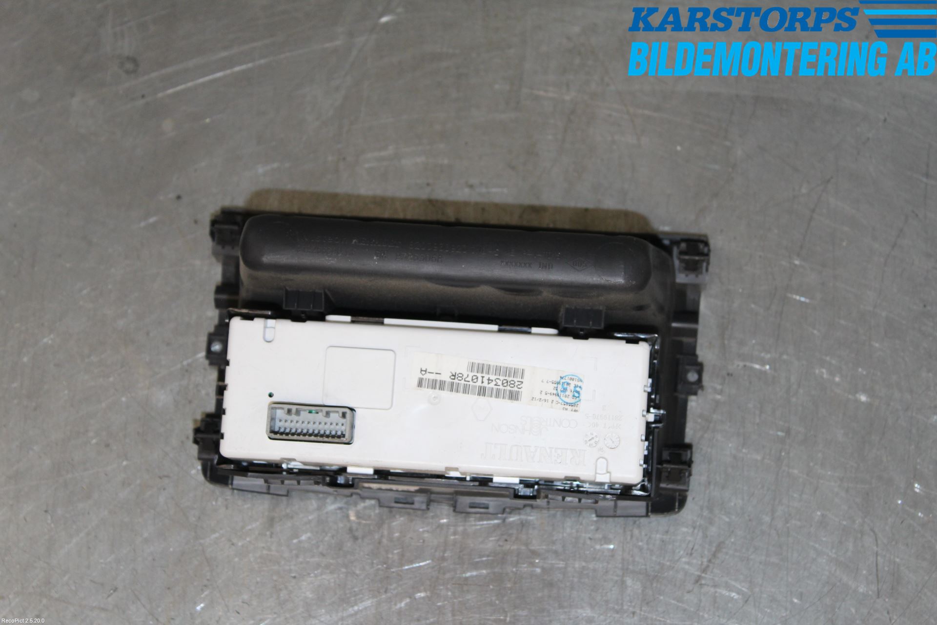 Renault TRAFIC   02-14 Instr Varselys - Display