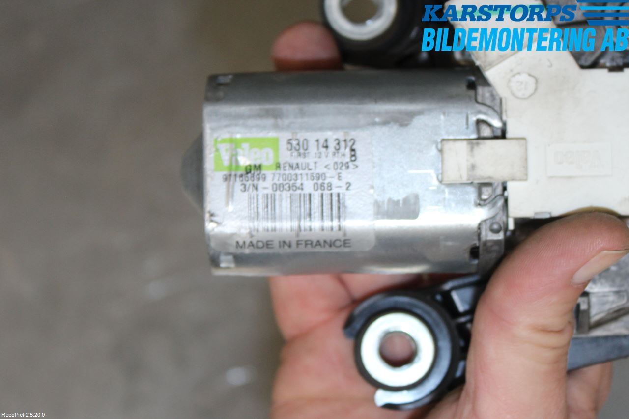 Renault TRAFIC   02-14 Viskermotor Bakluke