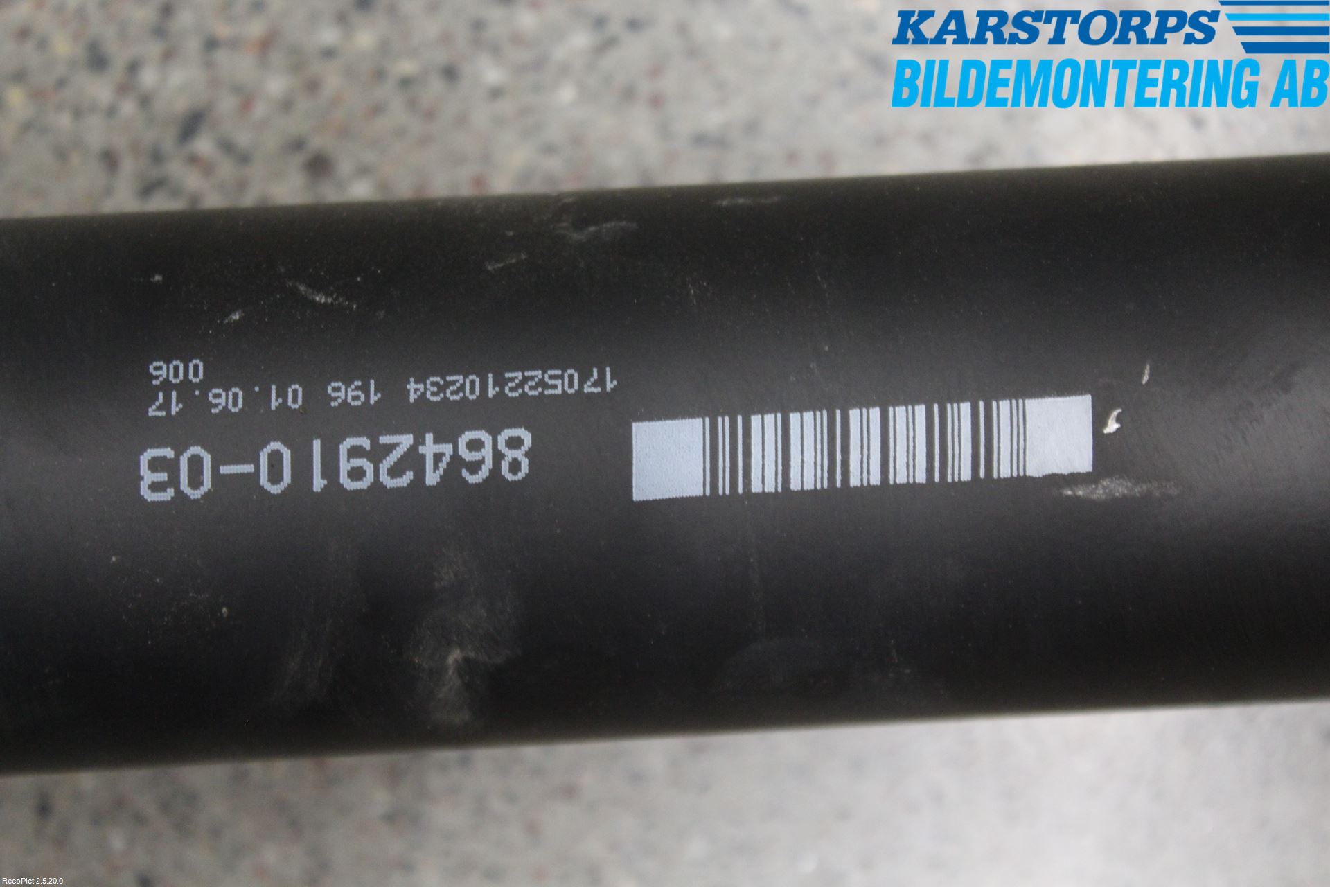 BMW 3 F30/F31/F80 12-19 Mellomaksel Kompl