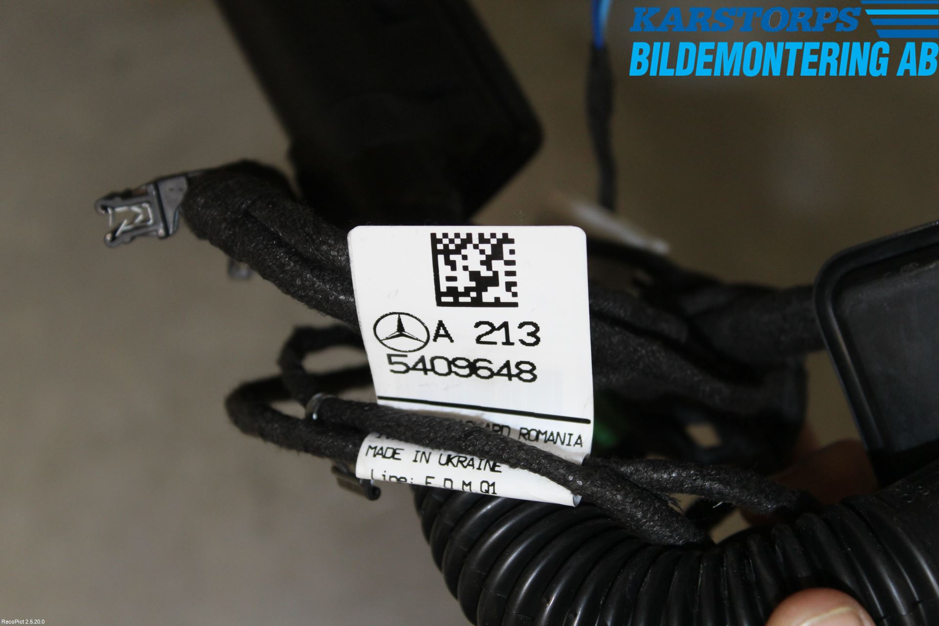 Mercedes-Benz MB E-KLASS (W213) 16-23 Ledningsnett
