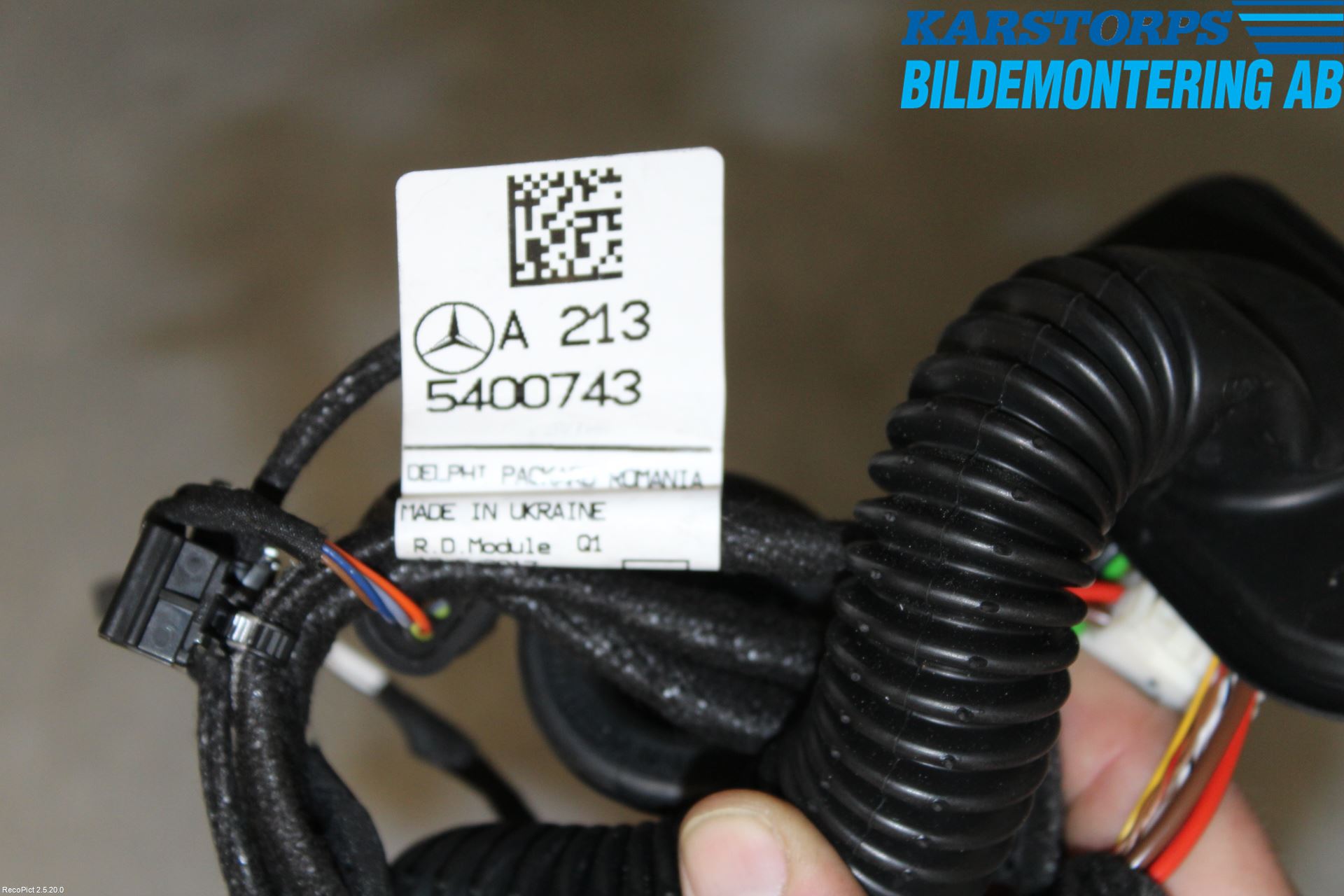 Mercedes-Benz MB E-KLASS (W213) 16-23 Ledningsnett