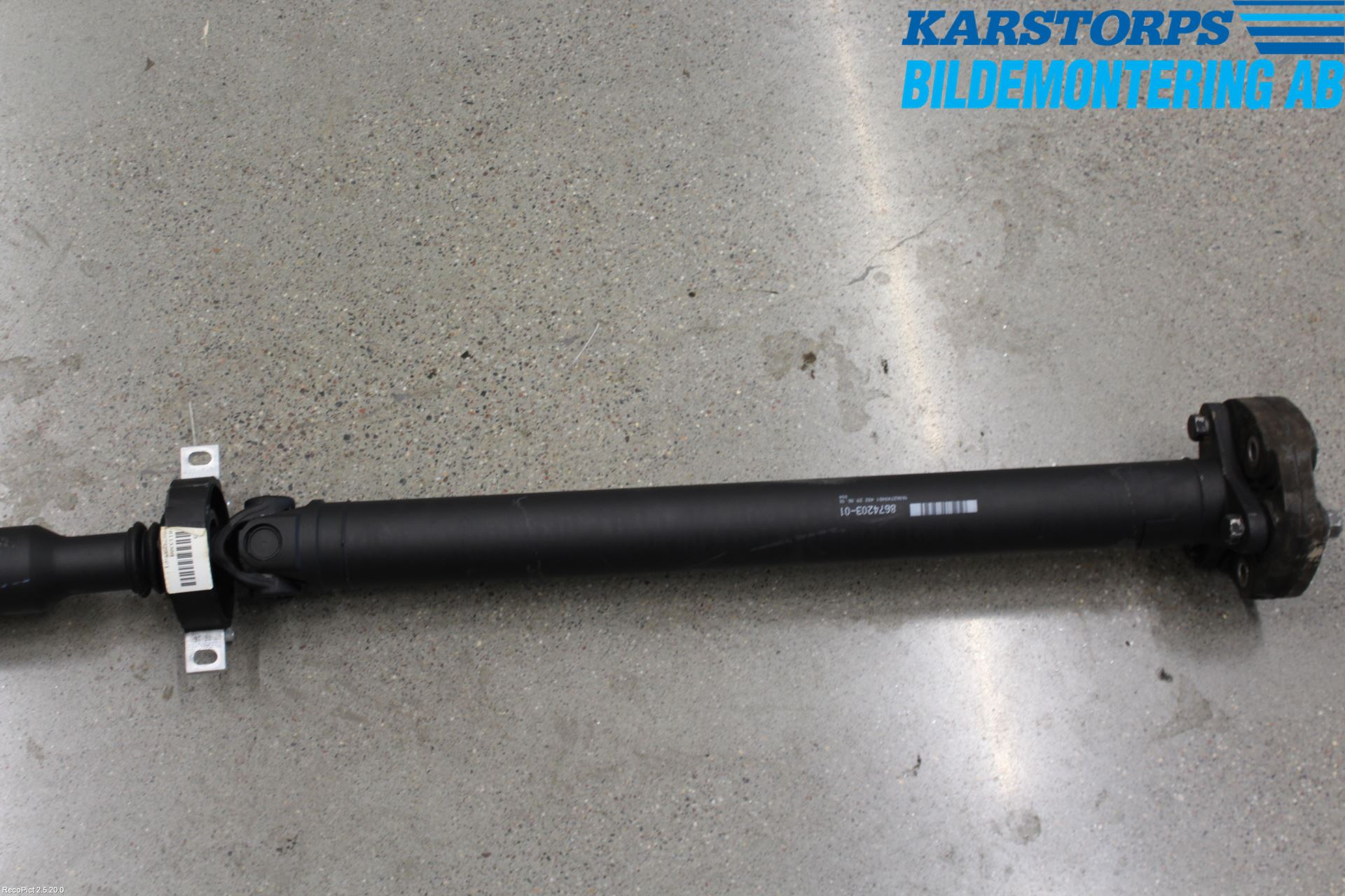 BMW 5 F10/F11/F18 09-17 Mellomaksel Kompl