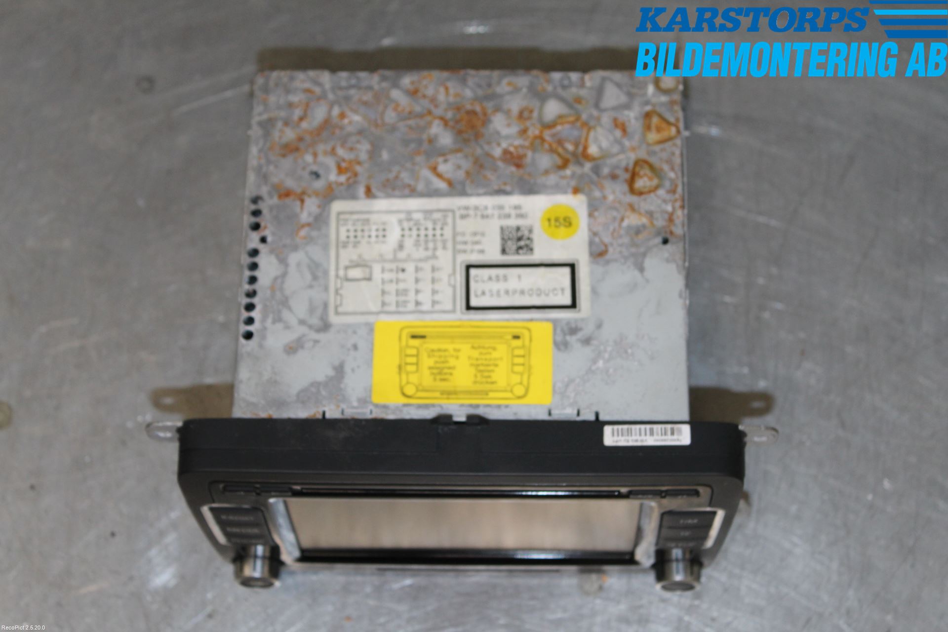 Volkswagen VW PASSAT CC 08-16 Stereo Radio Med Cd