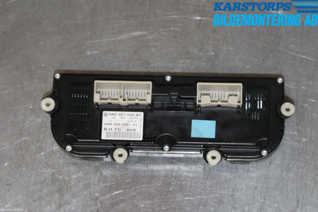 Volkswagen VW PASSAT CC 08-16 Varmeapparat Panel(Regulering)