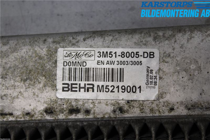Volvo V50 08-12 Radiator Manuell