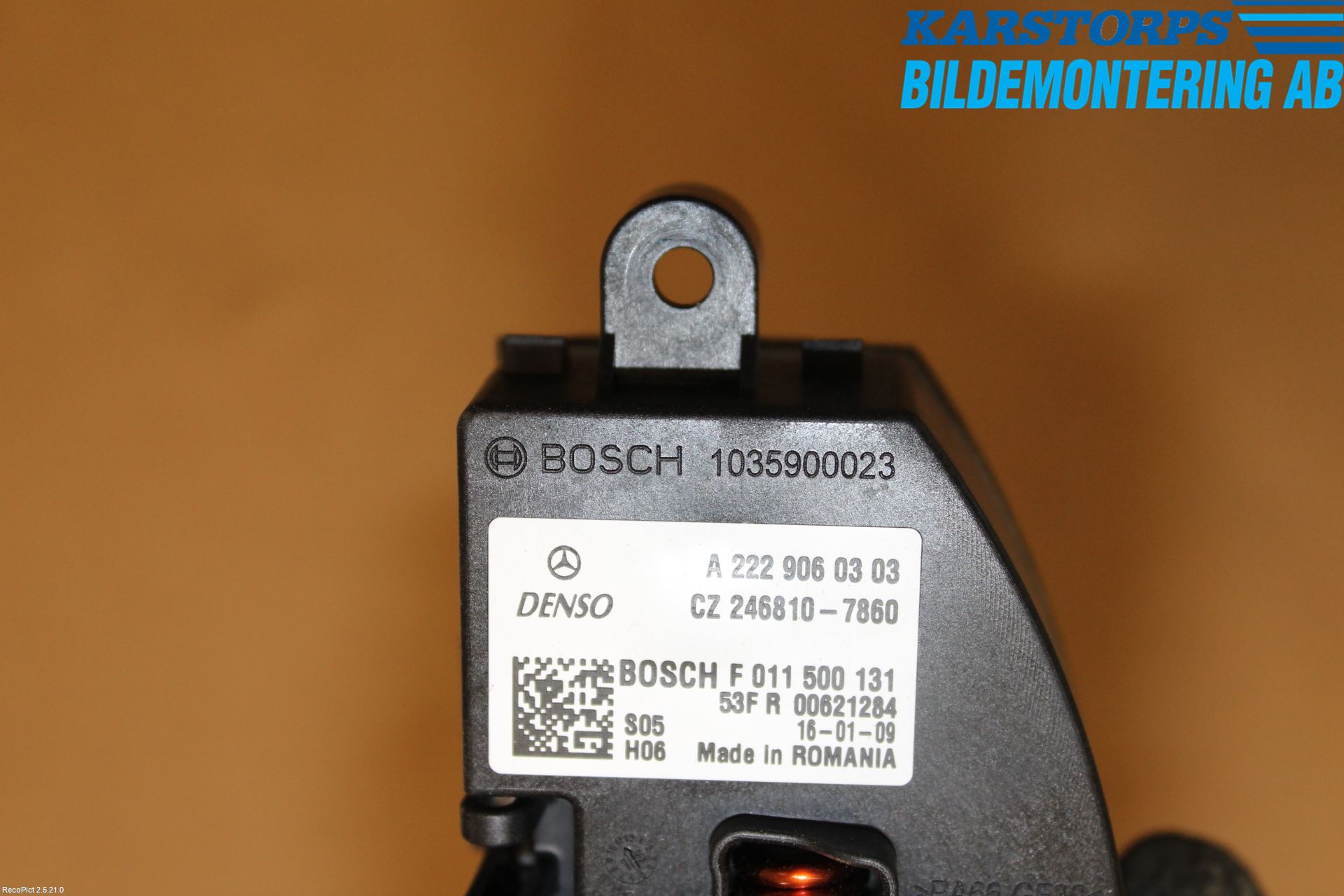 Mercedes-Benz MB CLA-KLASS (C117/X117) 13-19 Varmeapparat Viftemotstand