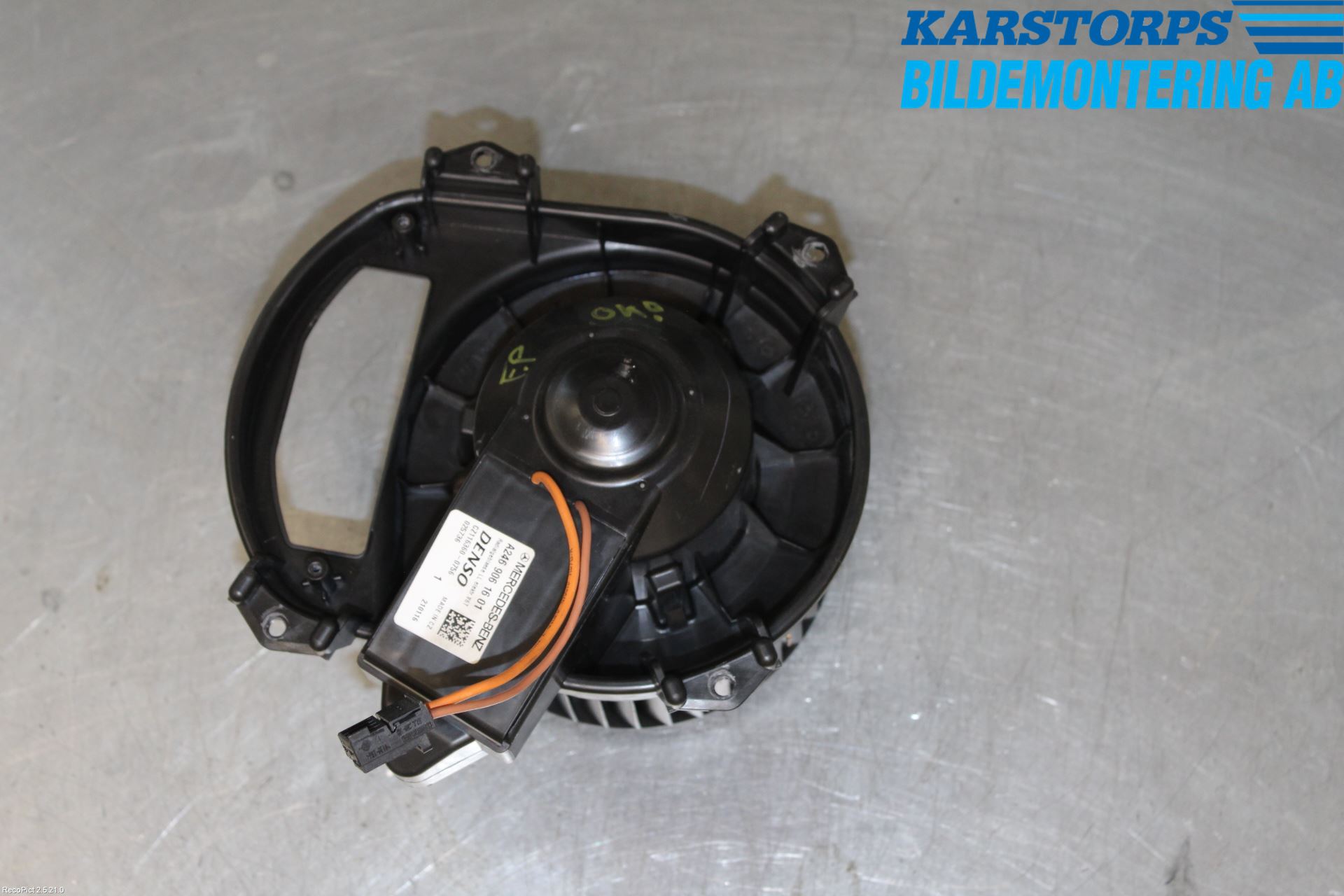 Mercedes-Benz MB CLA-KLASS (C117/X117) 13-19 Varmeapparat Viftemotor