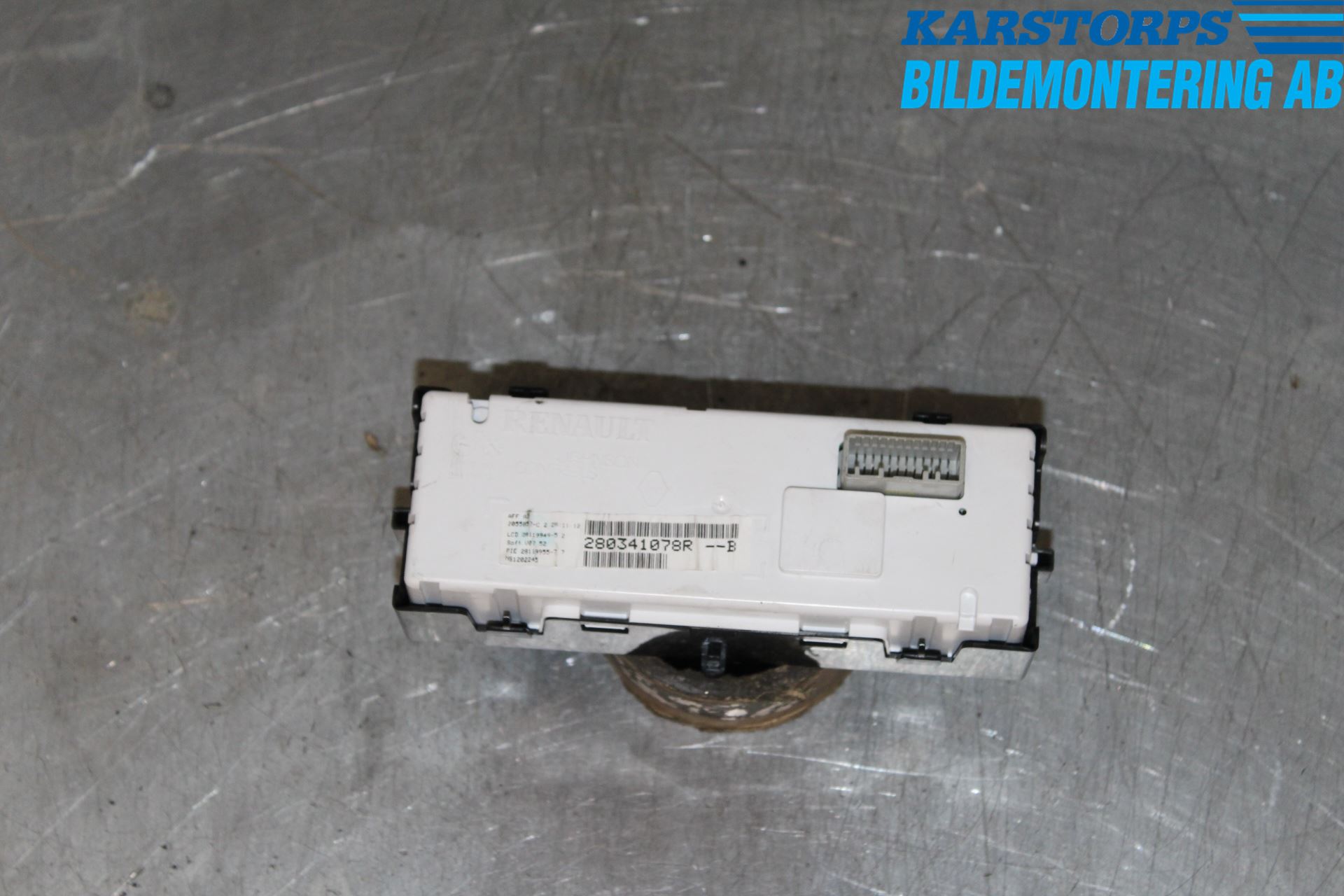 Renault TRAFIC   02-14 Instr Varselys - Display