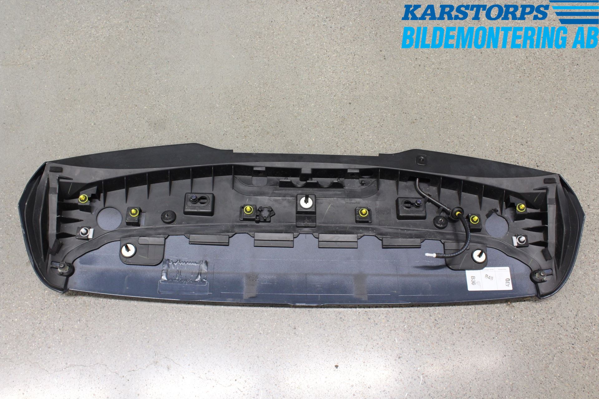 Volvo V40 12-19 Spoiler Bakluke