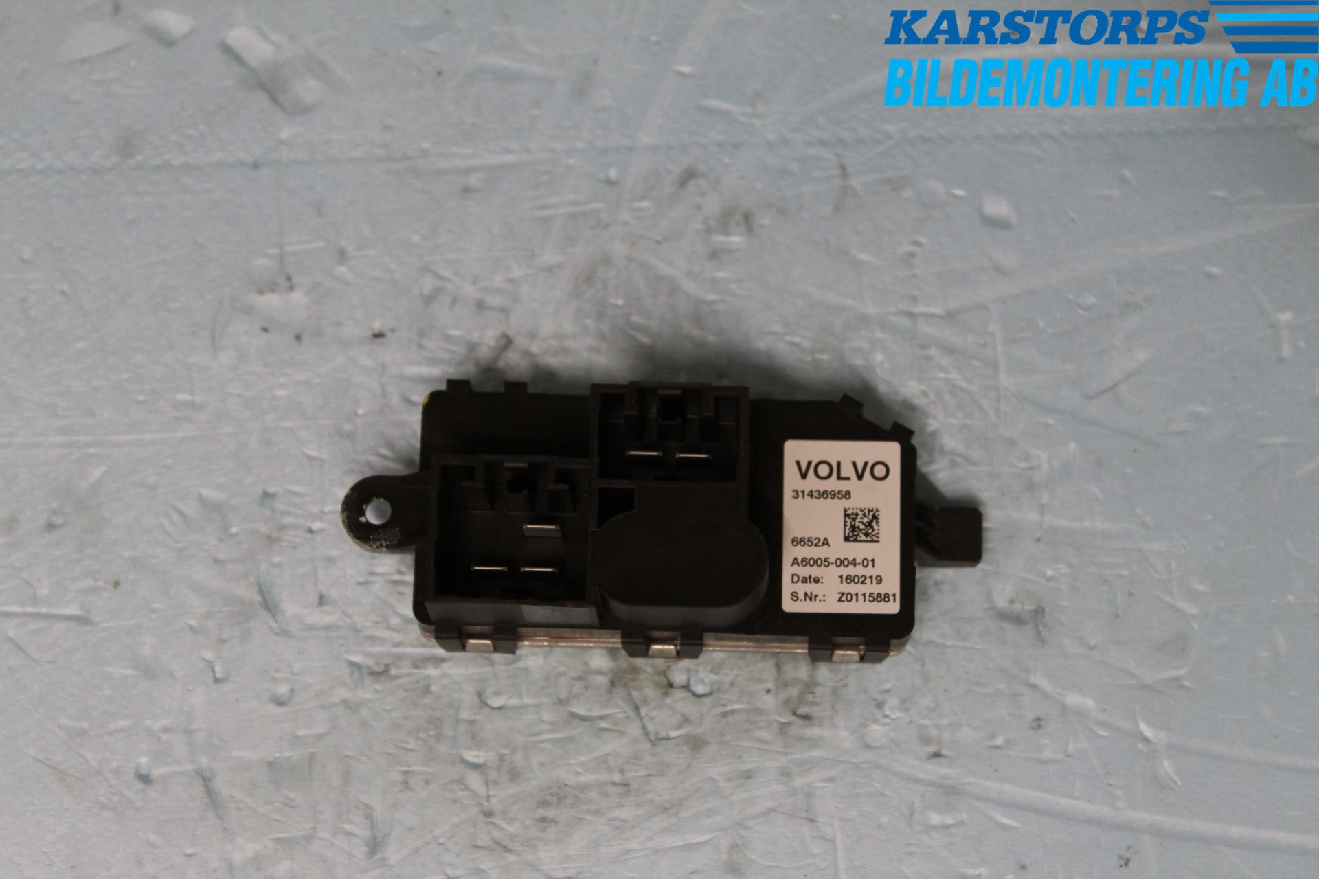 Volvo V40 12-19 Varmeapparat Viftemotstand