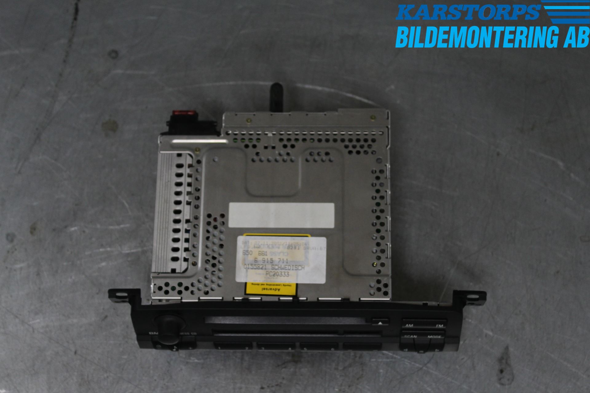 BMW 3 E46      98-05 Stereo Radio Med Cd