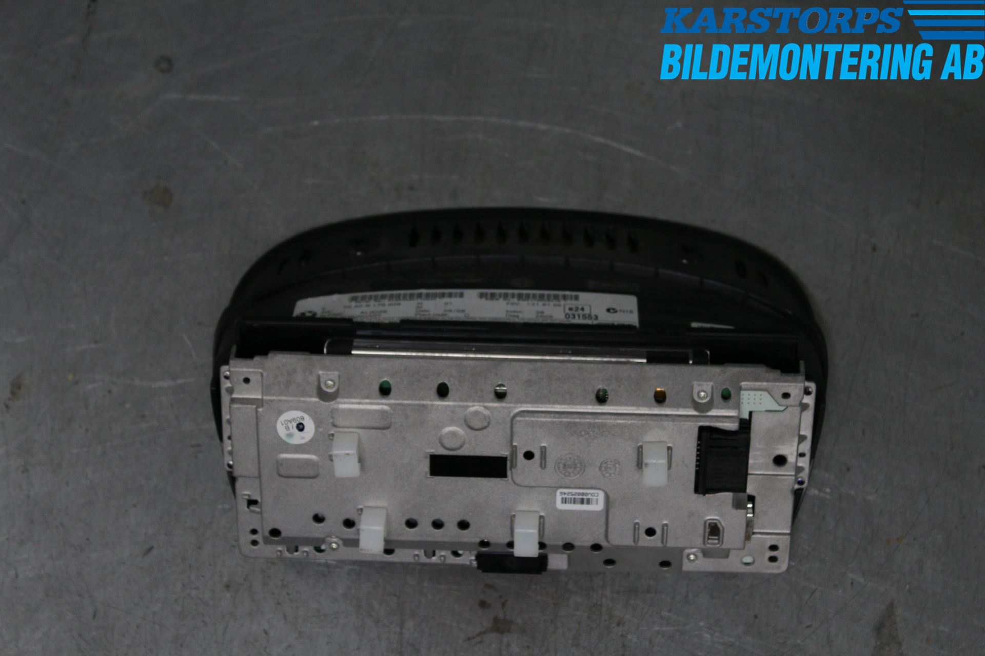 BMW 5 E60/61 Sed/Tou 02-10 Instr Skjerm Dvd-Gps-Ac-Tlf