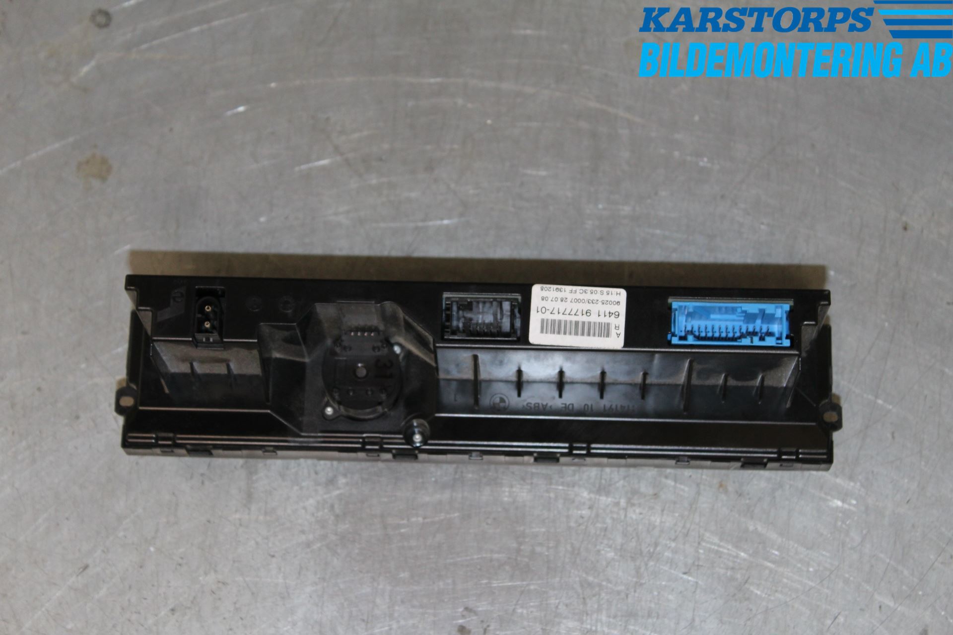 BMW 5 E60/61 Sed/Tou 02-10 Varmeapparat Panel(Regulering)